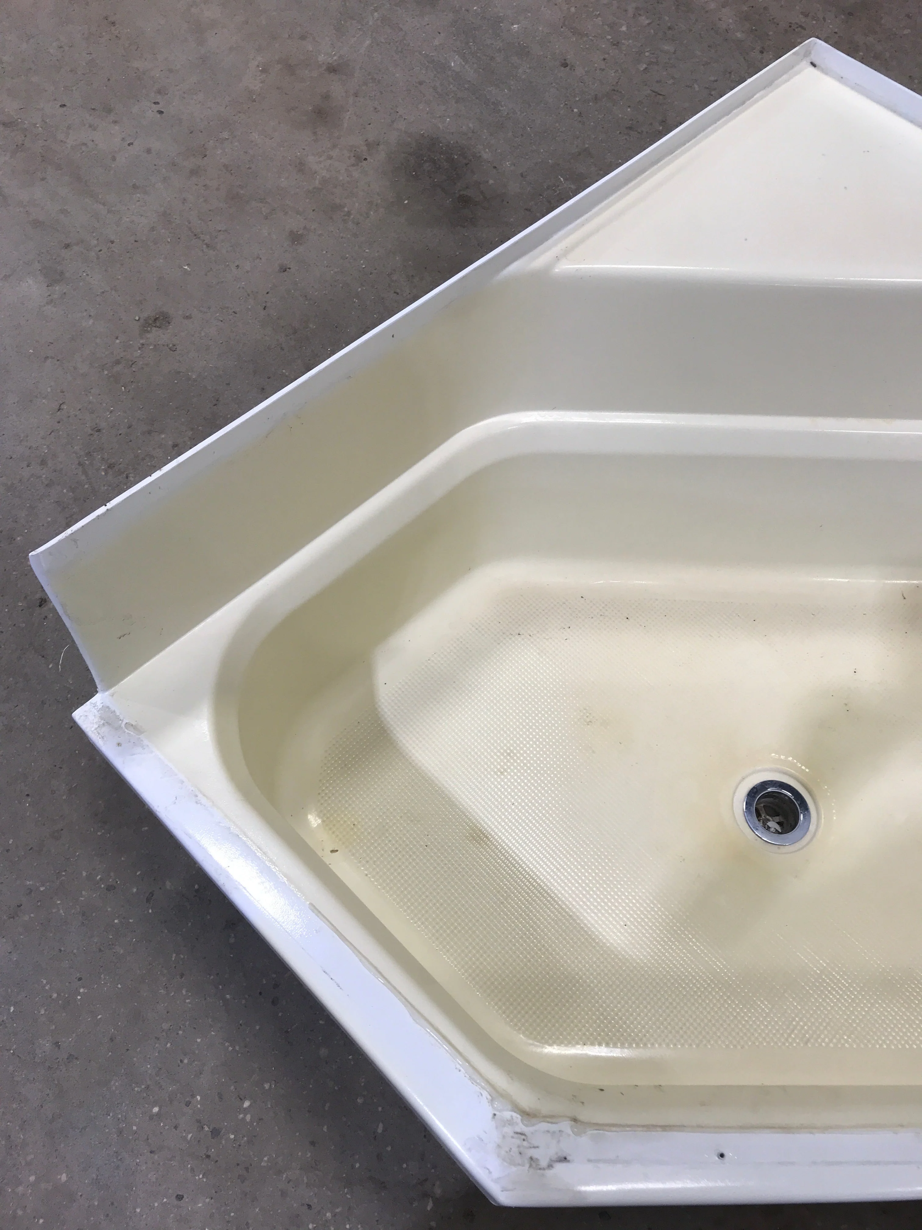 Used Shower Base/ Pan, With Seat - Image 4