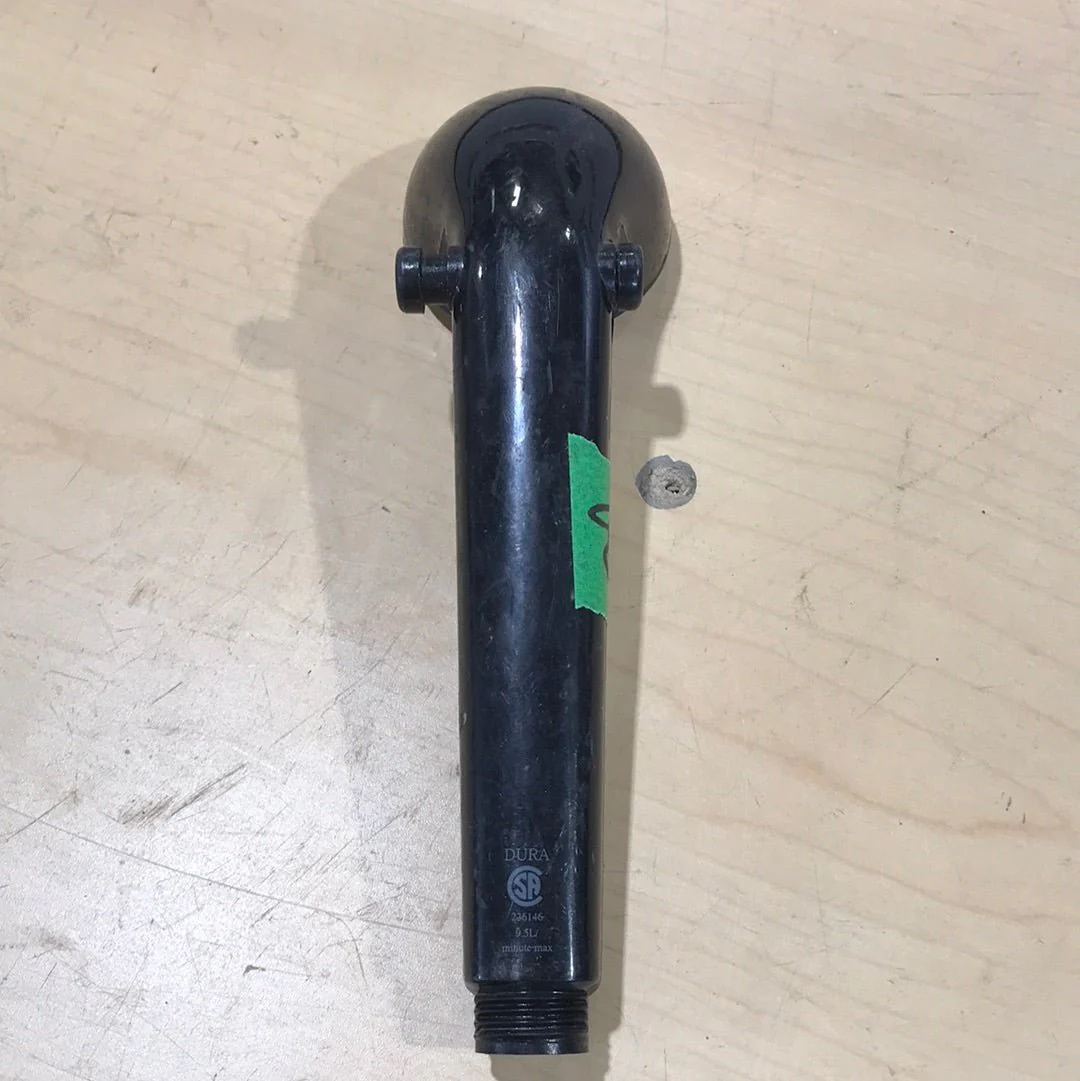 Used Shower Head Black, 7 1/2" - Image 3
