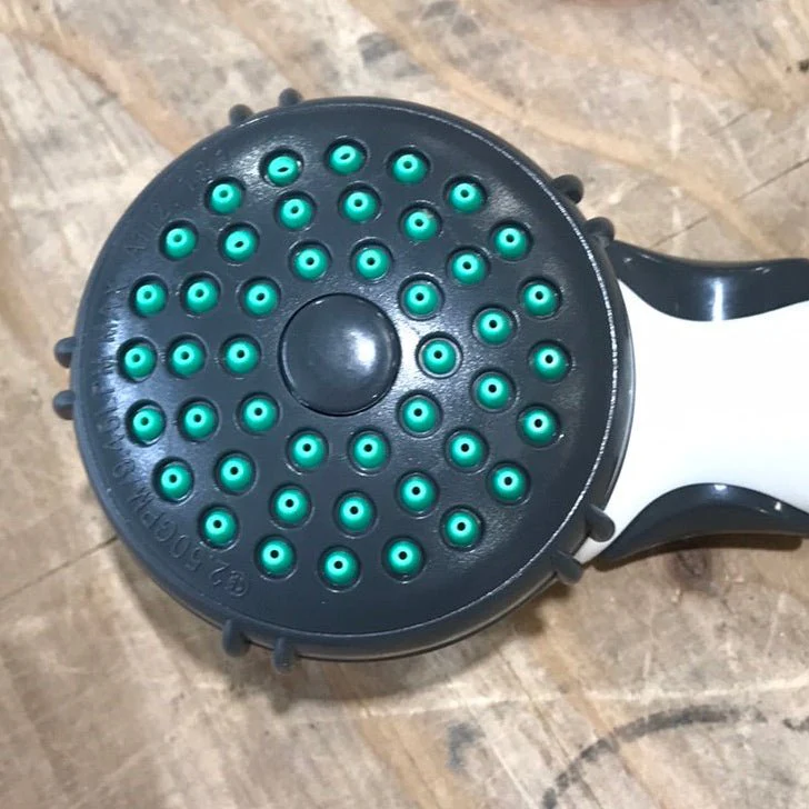 Used Shower Head, Off-White, 8 1/2" - Image 3