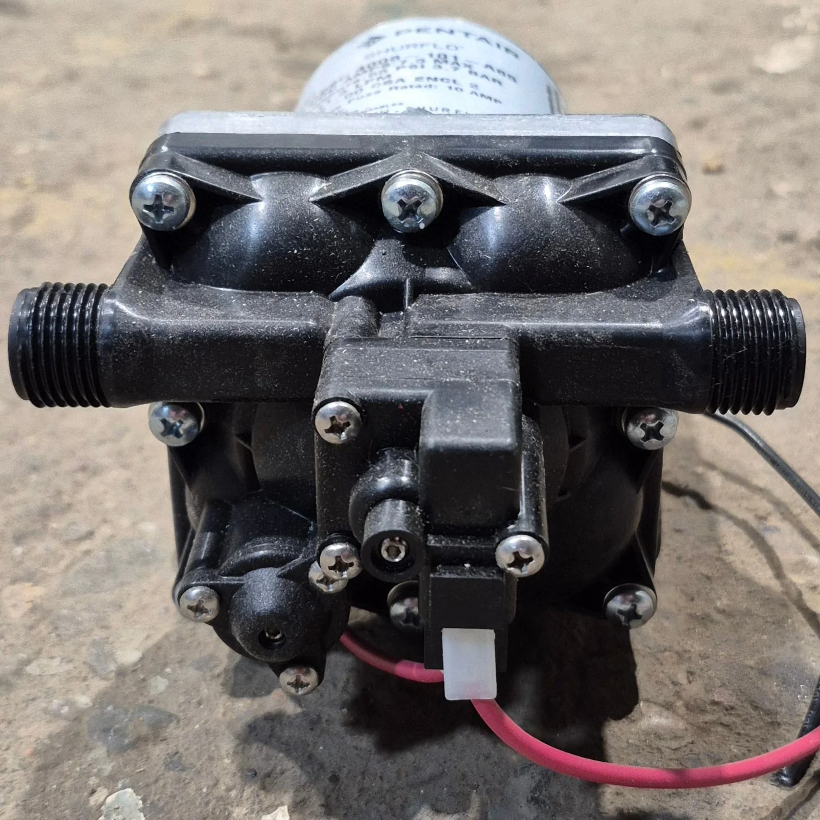 Used SHURflo Water Pump - 4008-101-A65 - Image 3