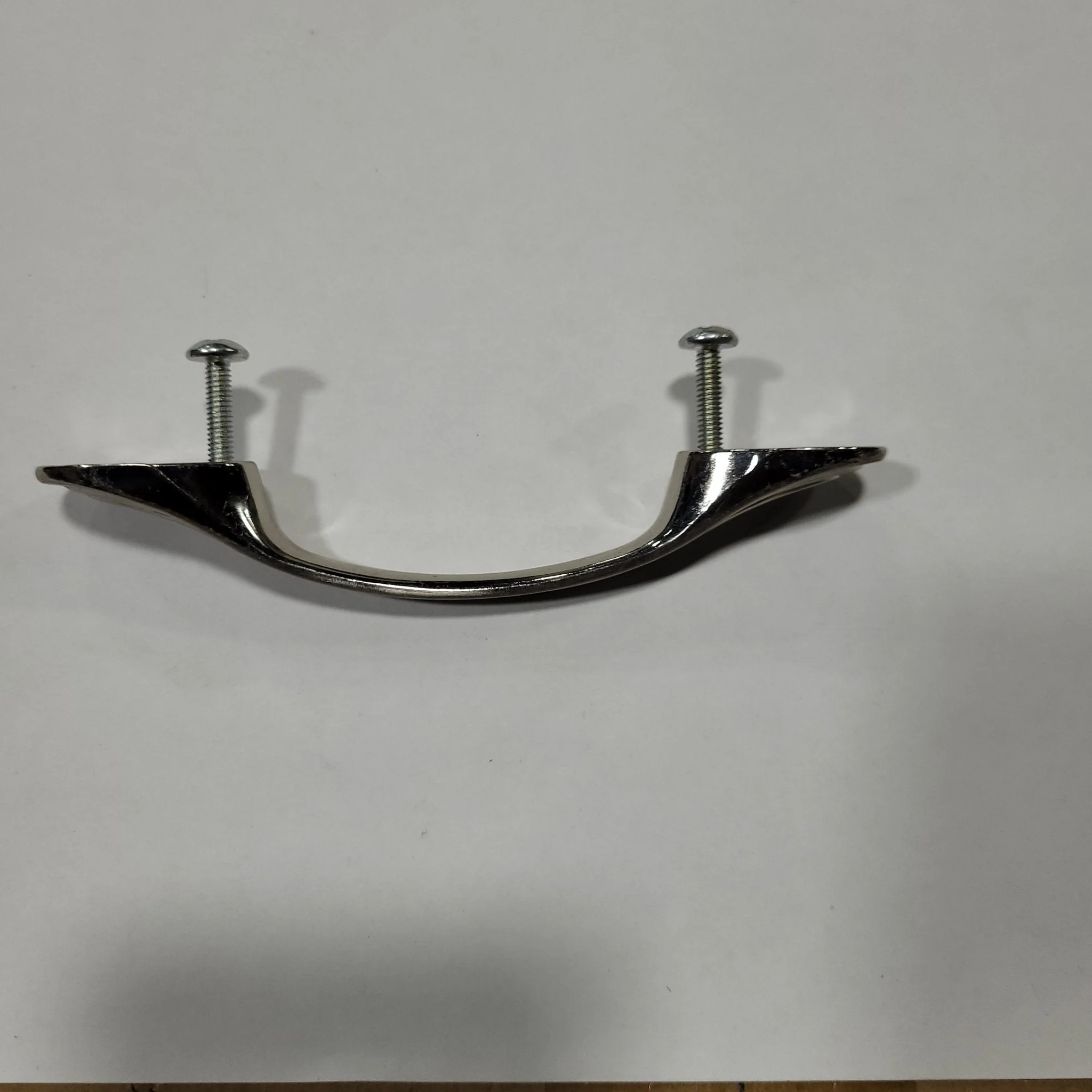 Used Silver Cabinet Handle 3" Hole Spacing