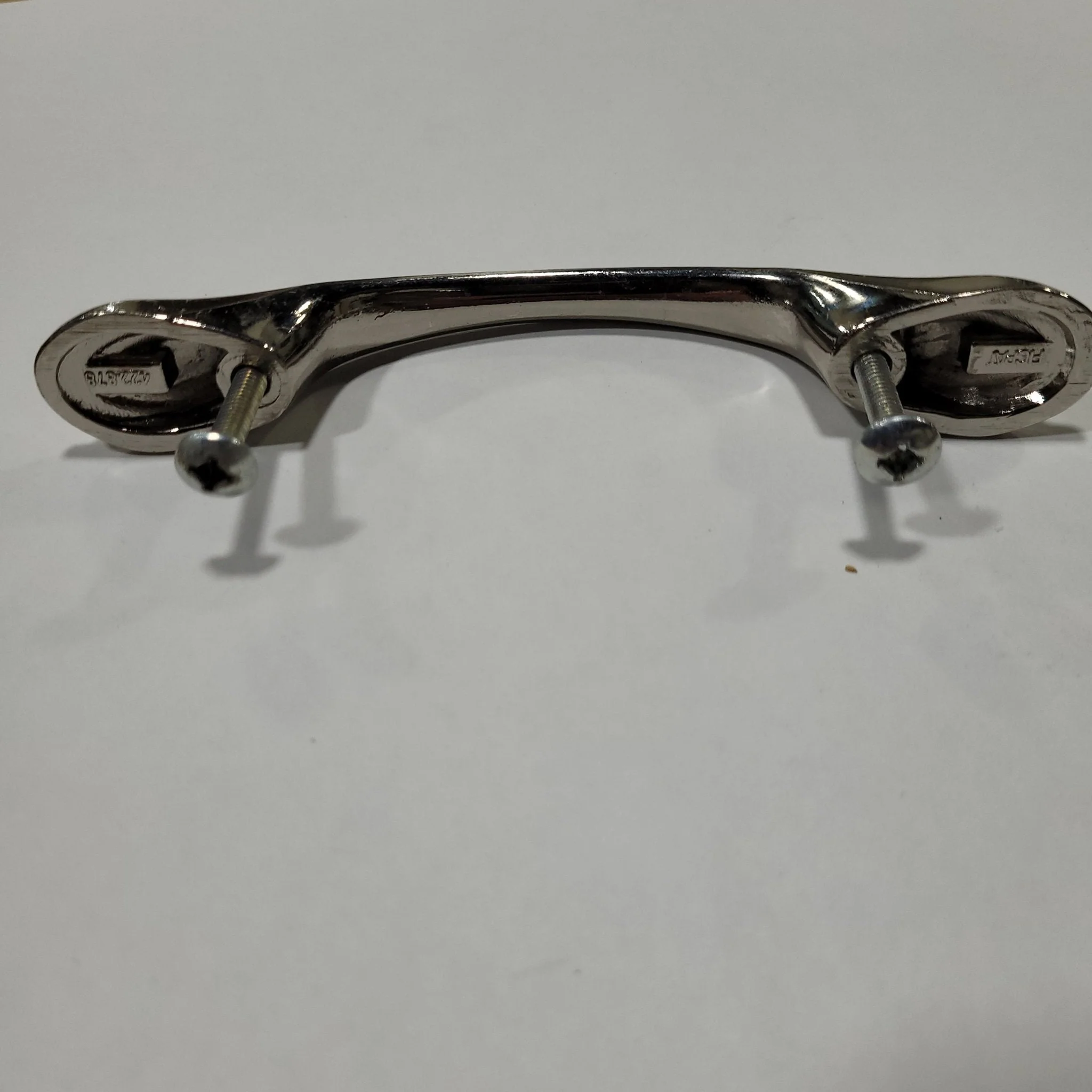 Used Silver Cabinet Handle 3" Hole Spacing - Image 4