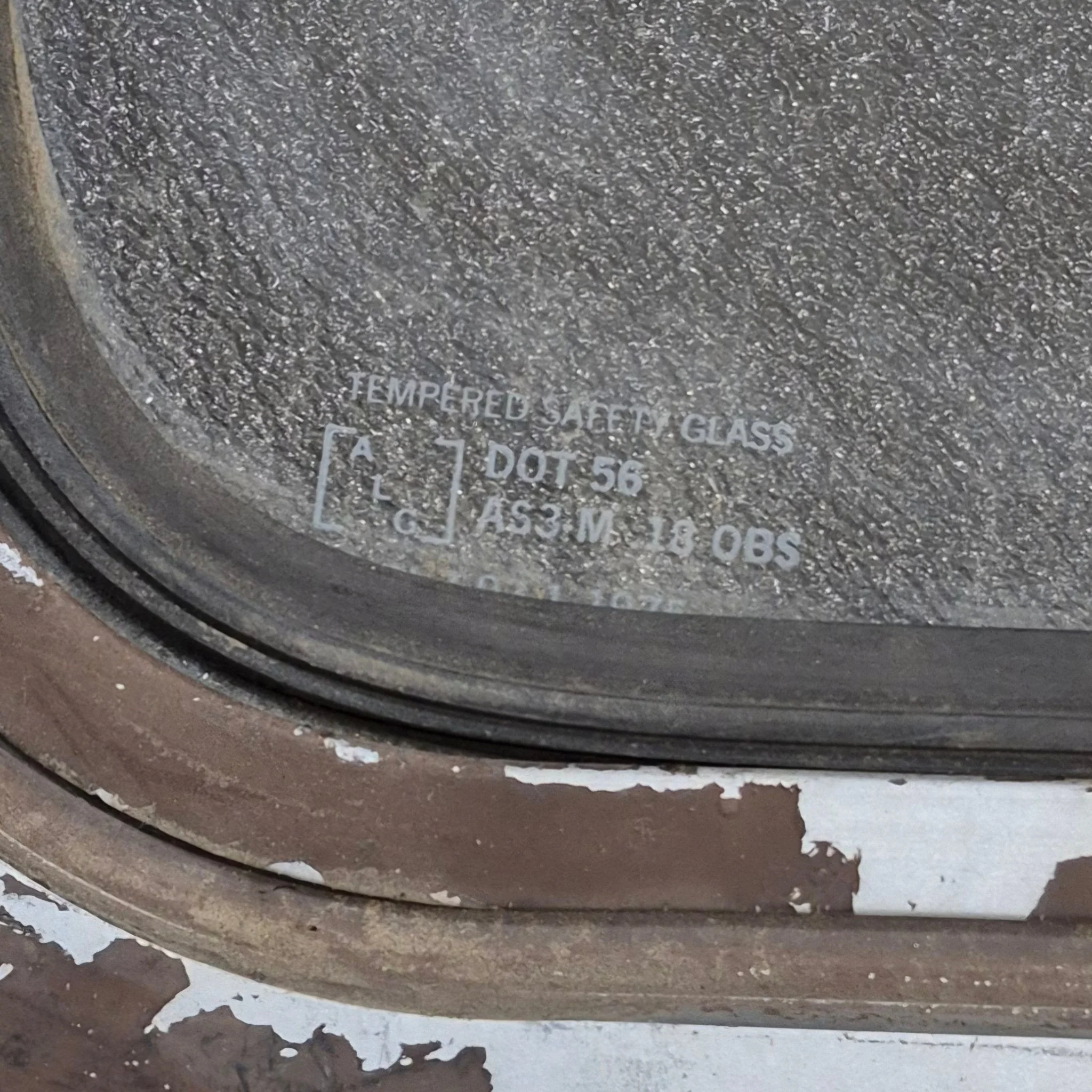 Used Silver-ish Radius Opening Window : 16 1/2 x 11 1/4" x 2" D - Image 4