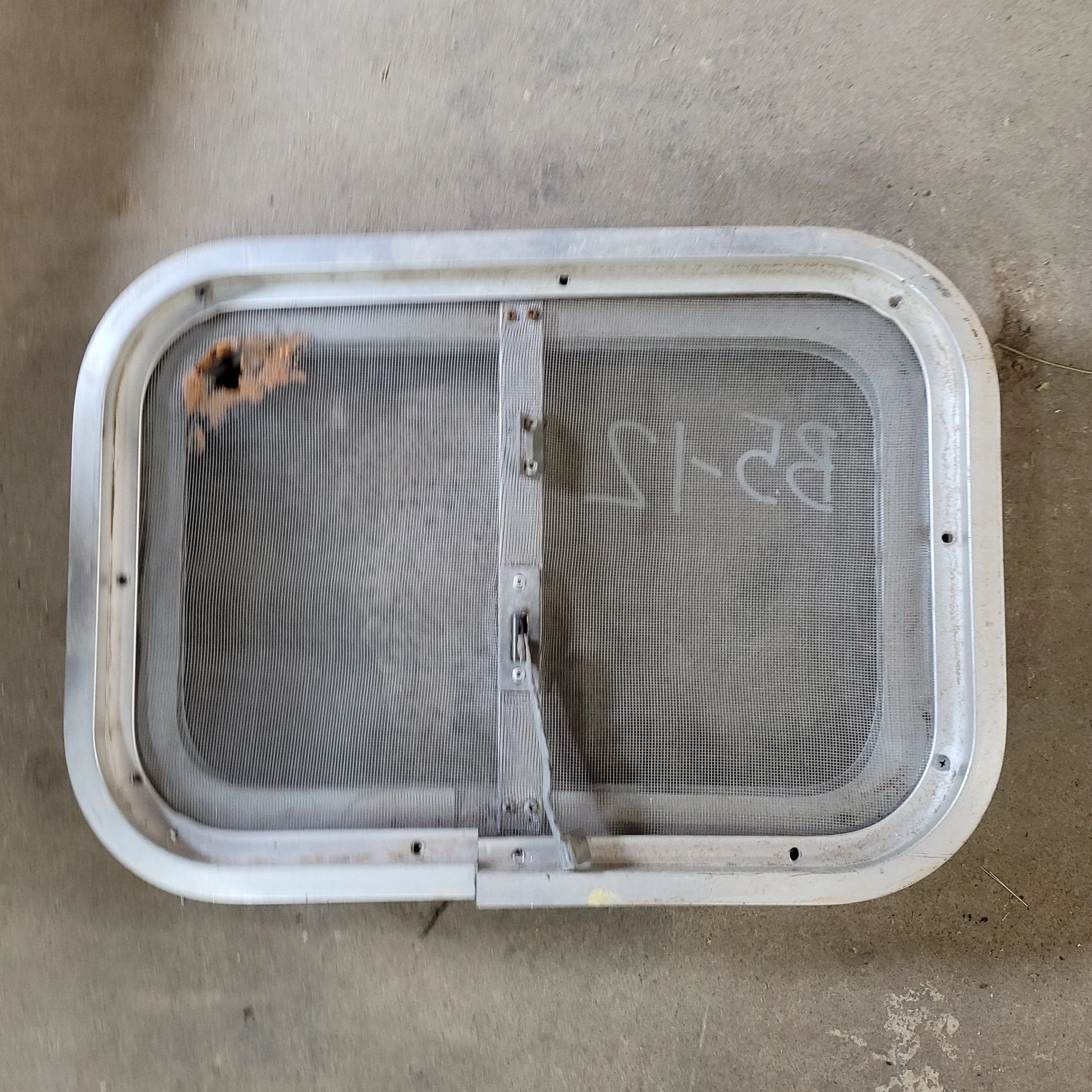 Used Silver Radius Opening Window : 13 X 11 3/4 X 2" D - Image 2