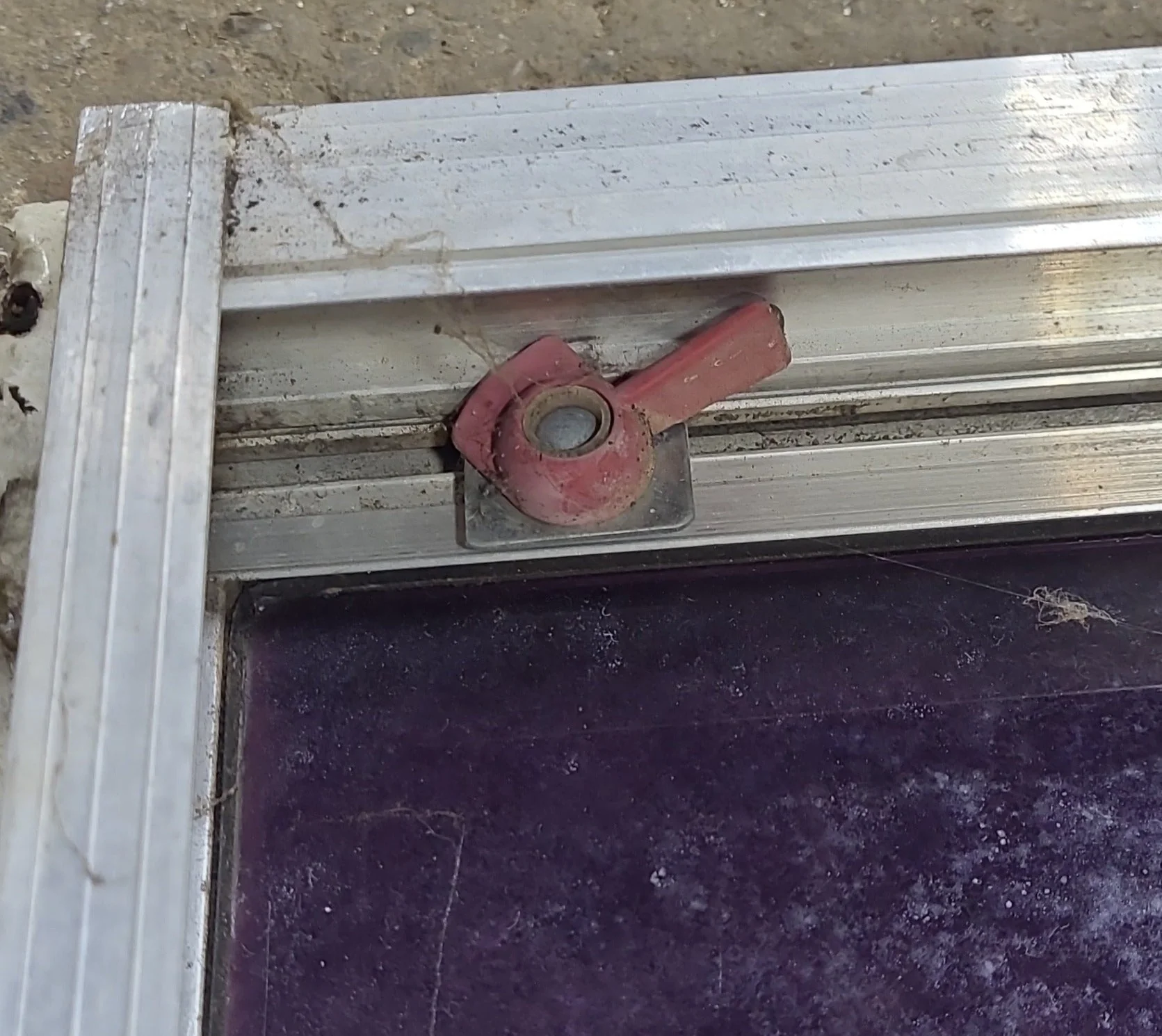Used Silver Square Emergency Opening Window: 47 3/4" W x 18" H x 1 3/8" D - Image 9