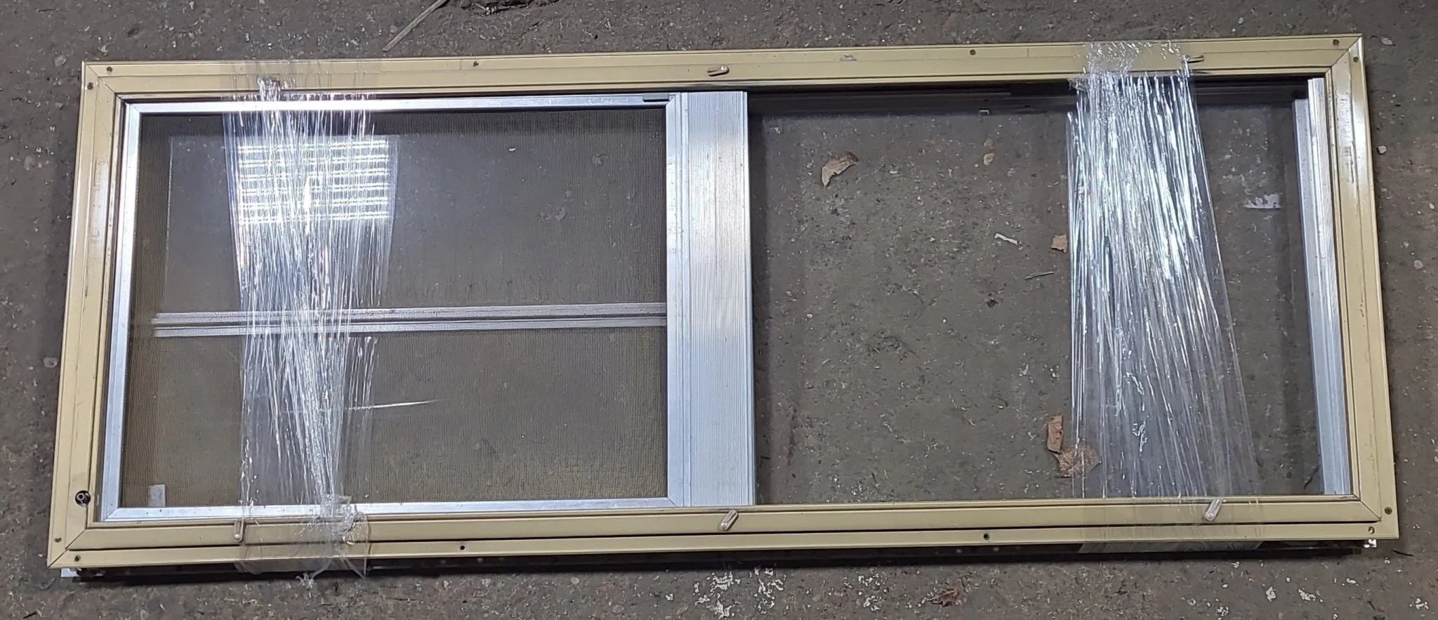 Used Silver Square Opening Window: 47 3/4" W x 17 5/8" H x 1 1/2" D - Image 5