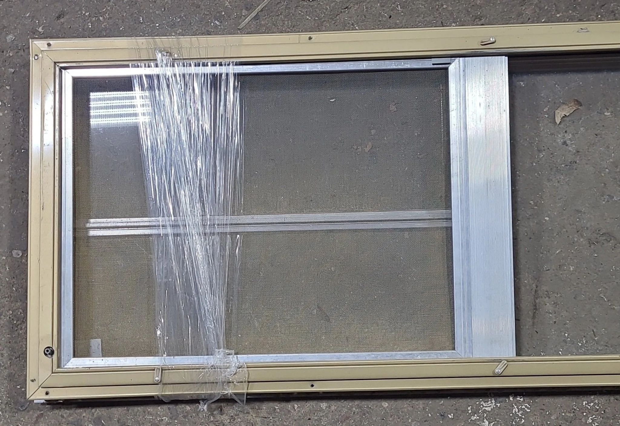Used Silver Square Opening Window: 47 3/4" W x 17 5/8" H x 1 1/2" D - Image 7