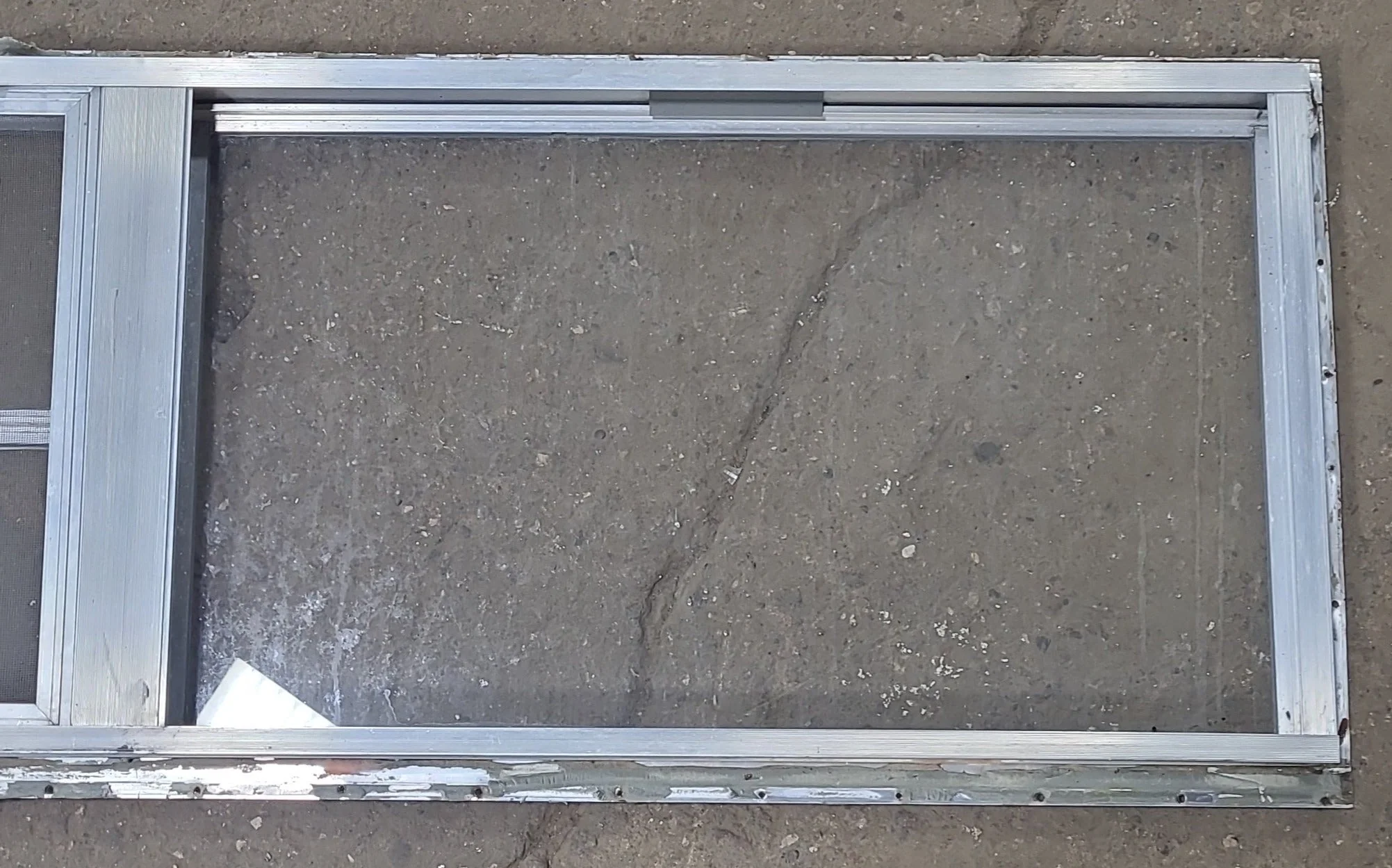 Used Silver Square Opening Window: 59 3/4" X 17 3/4" X 1 1/2" D - Image 7