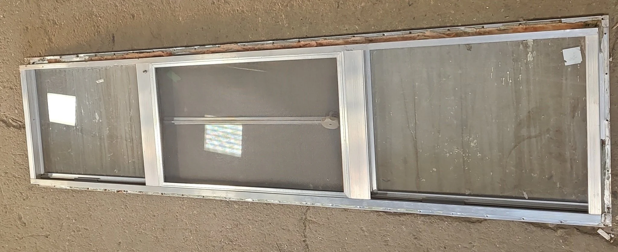 Used Silver Square Opening Window: 77 3/4" X 17 3/4" X 1 1/2" D - Image 5