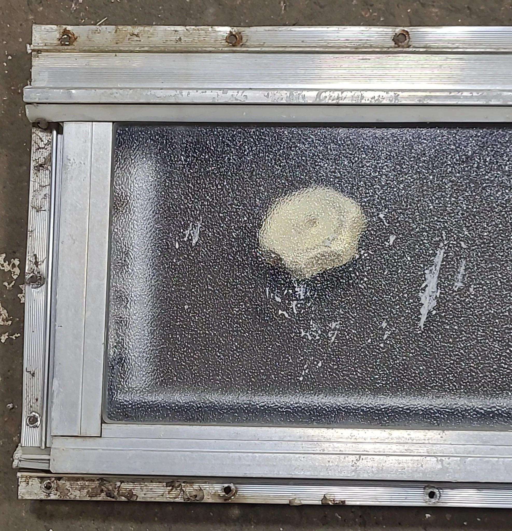 Used Silver Square Opening Window: 17 5/8" X 7 7/8" X 1 1/2" D - Image 2