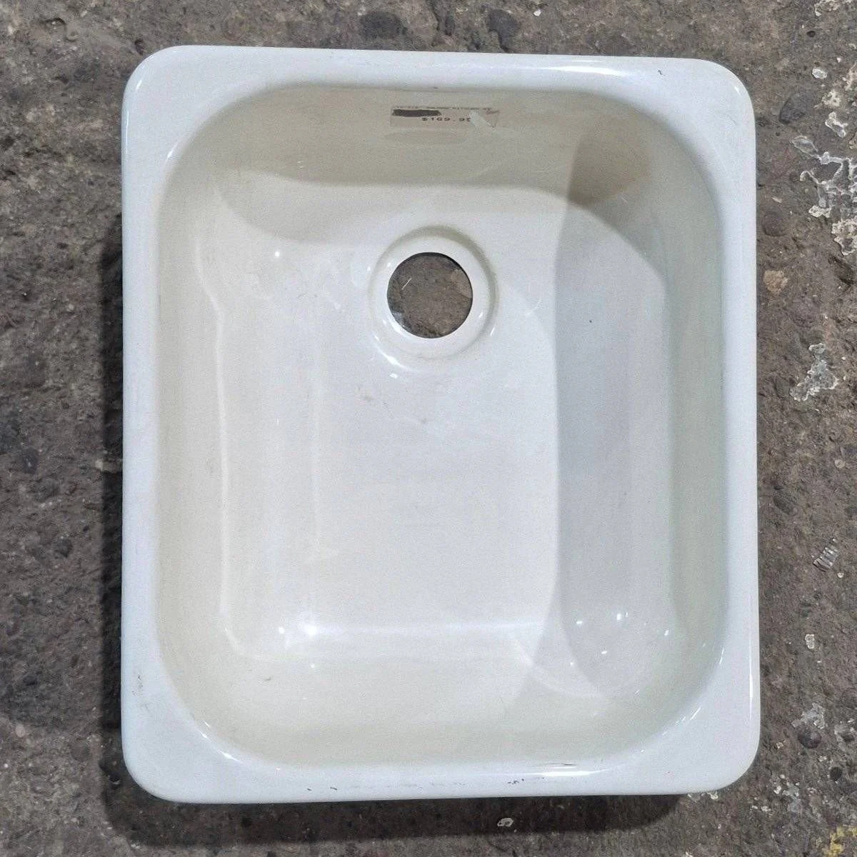 Used Single Kitchen Sink - 12 7/8" X 15"