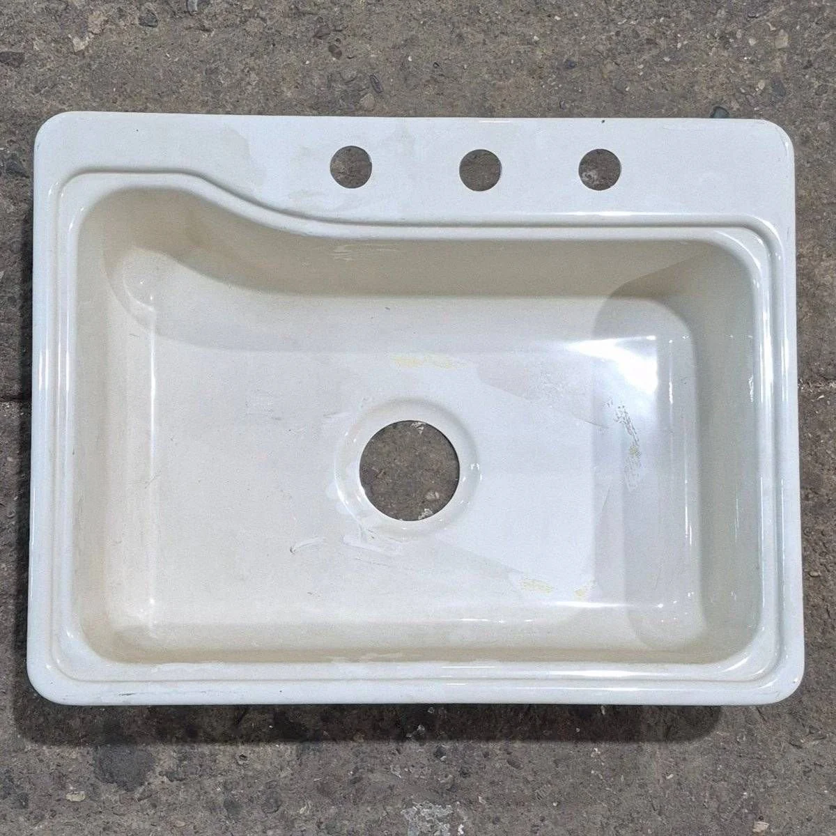 Used Single Kitchen Sink - 24 1/2" X 19"