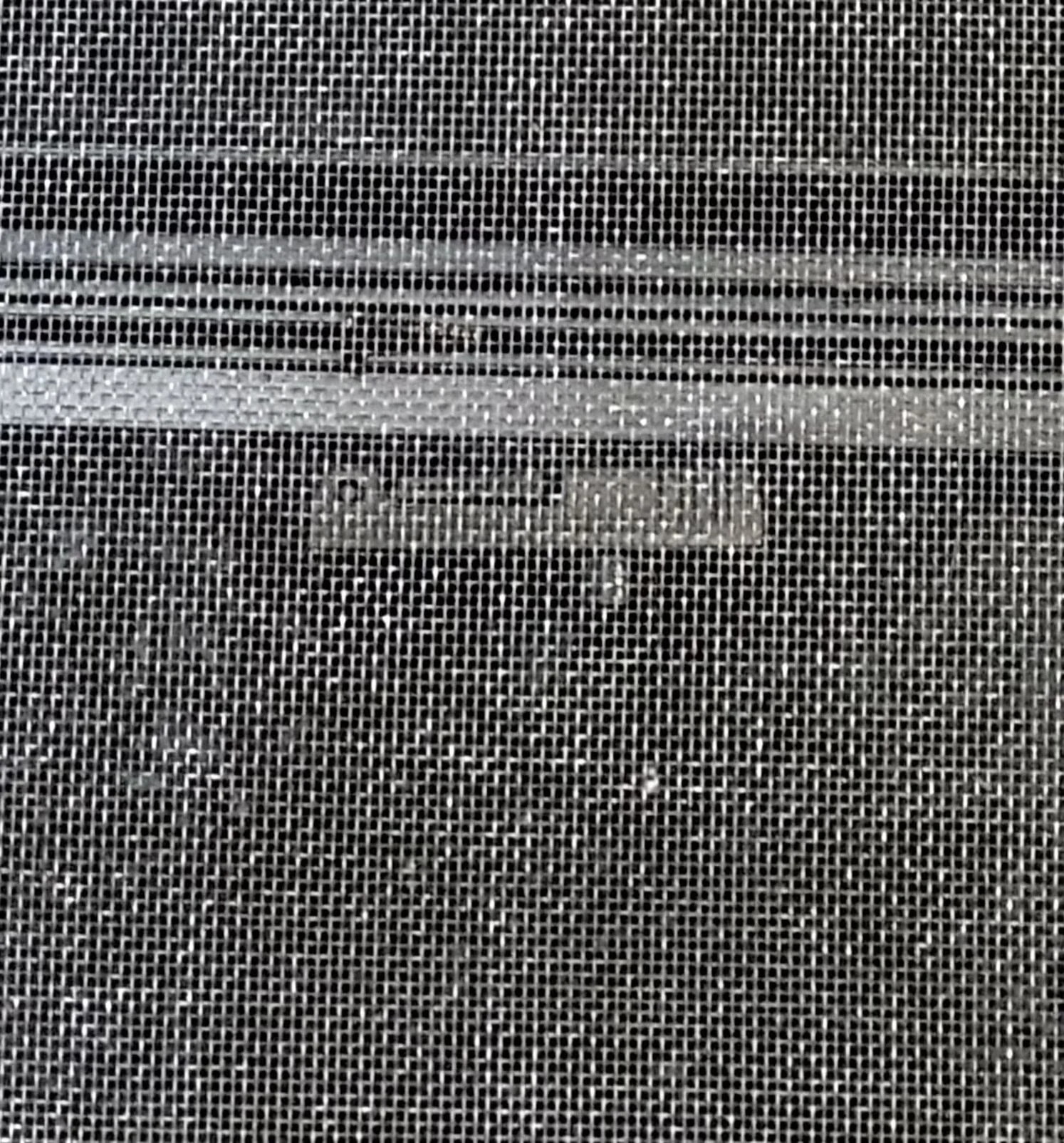 Used Slanted Black Radius Opening Window : 35 1/2" W x 14 3/4" H x 1 1/8" D - Image 8