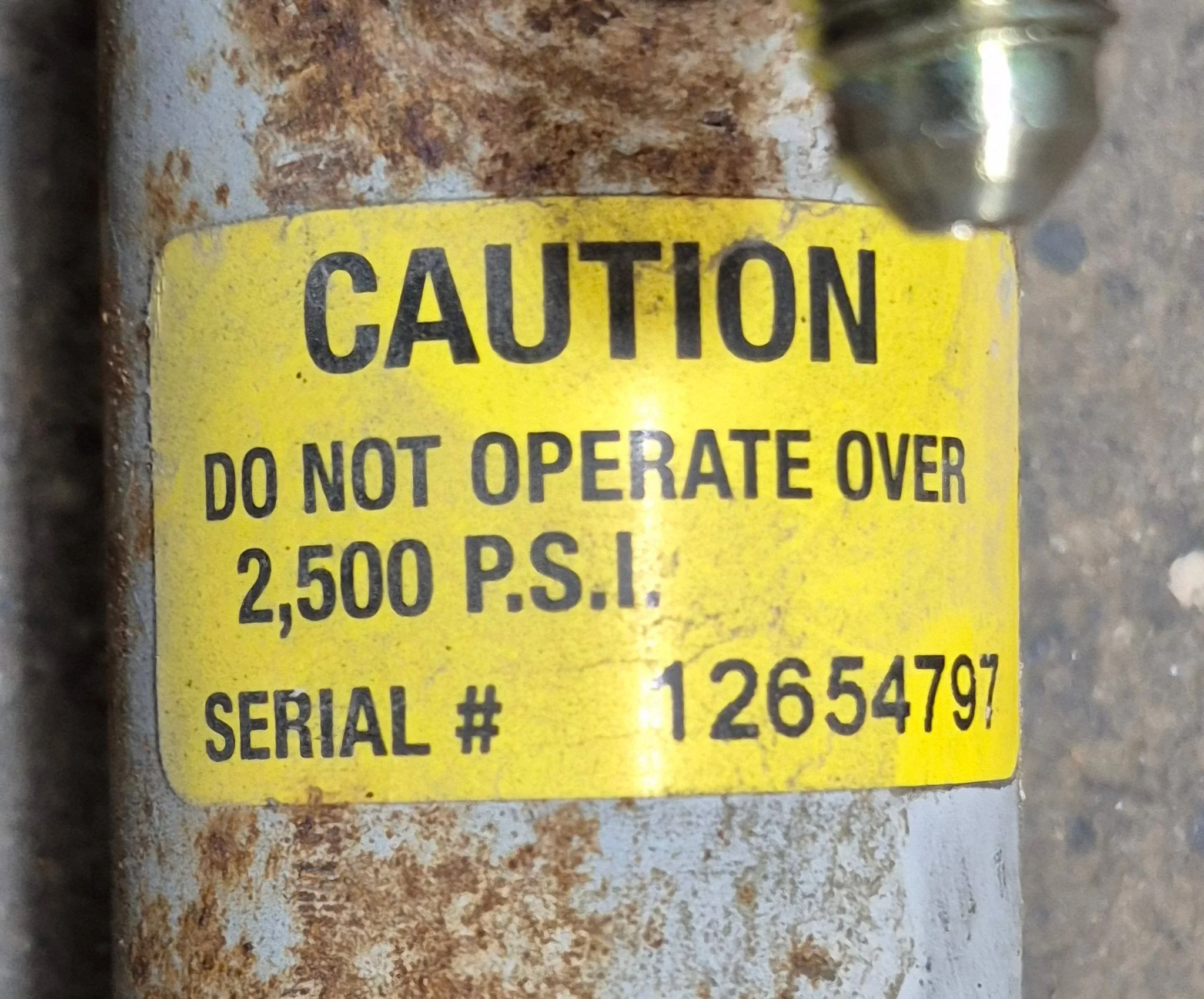 Used Slide Out Hydraulic Ram/ Cylinder- 25000 PSI - Image 3