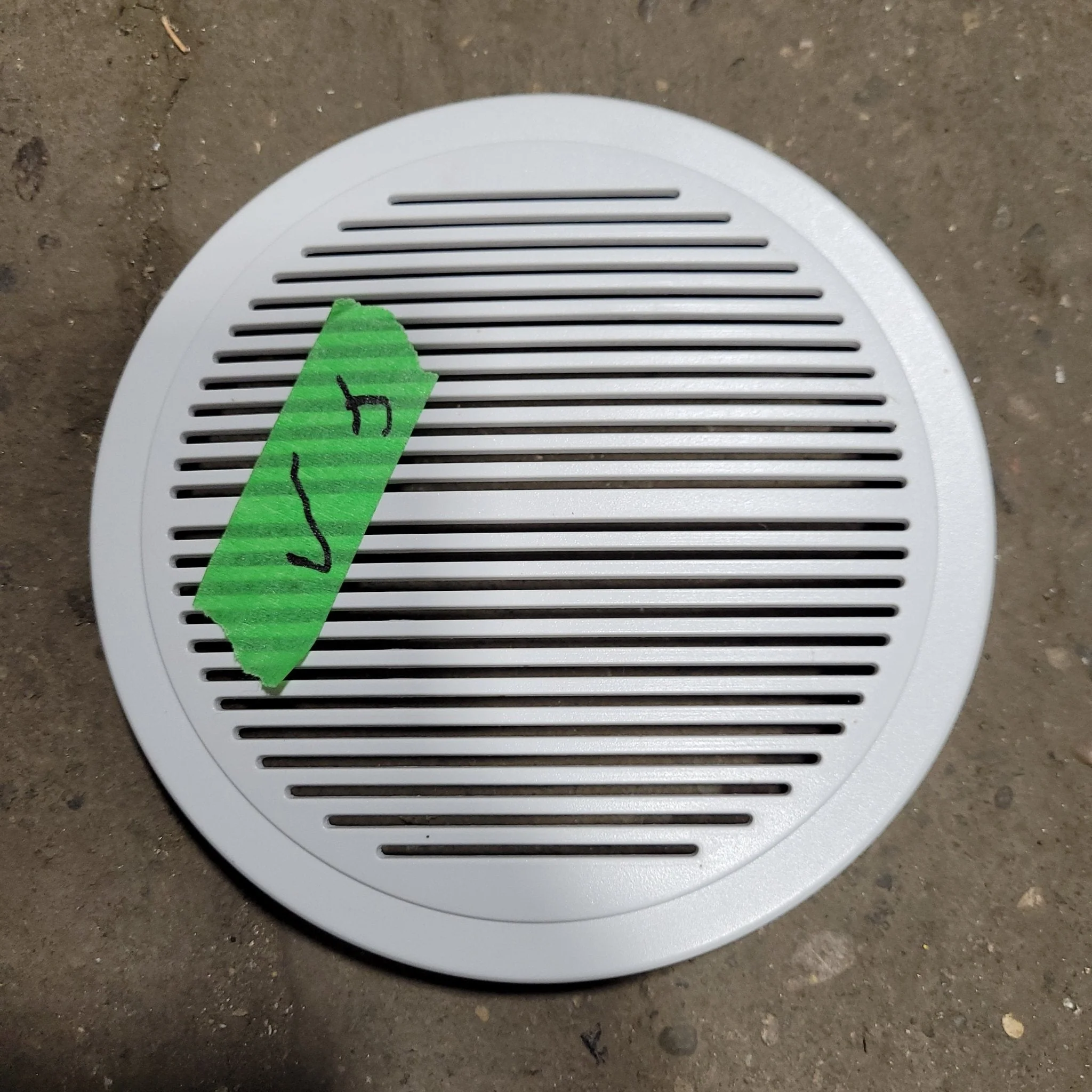 Used Speaker cover 6 3/8", snap on style