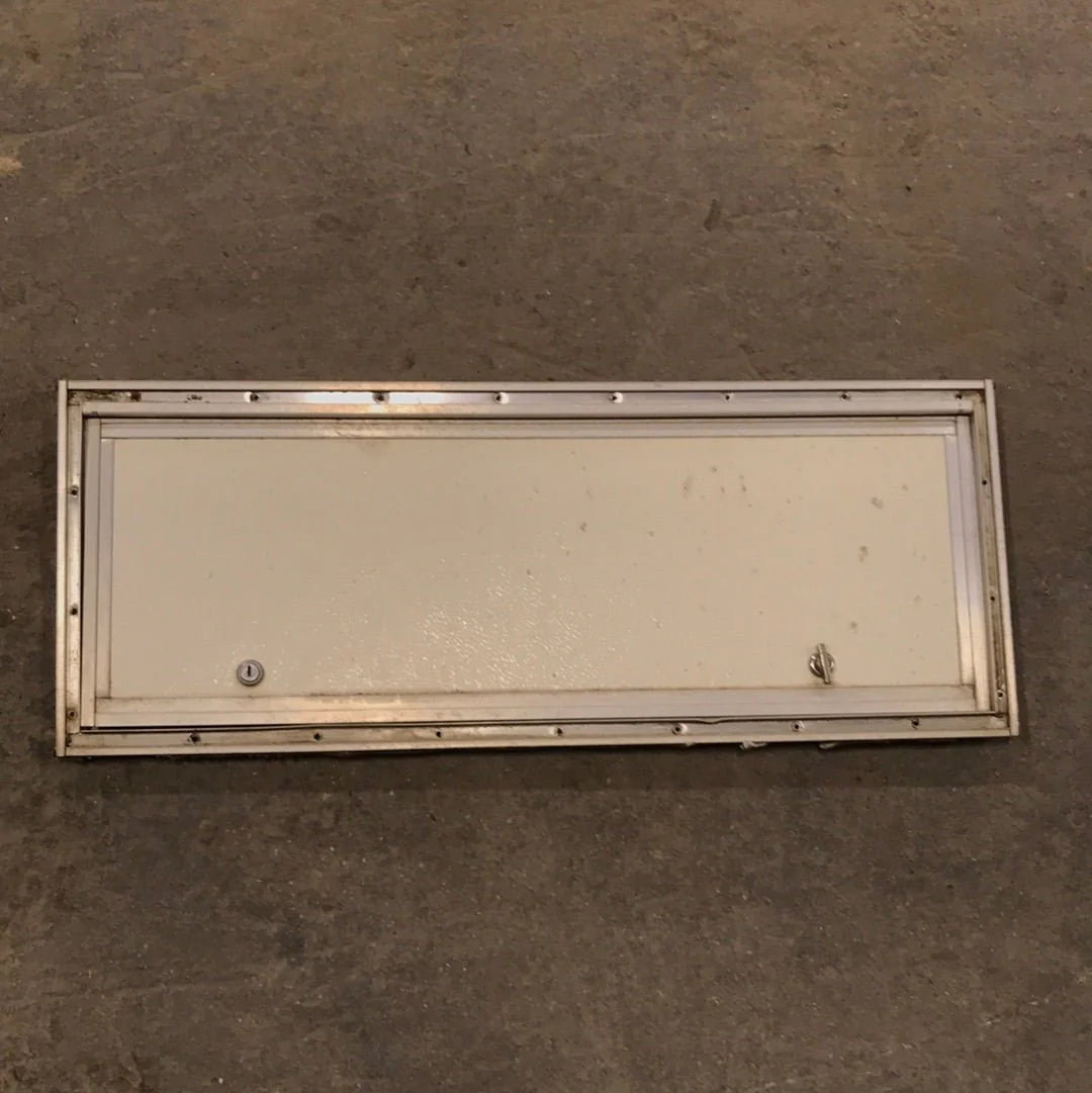 Used Square Corner cargo door 29 1/2" W x 10 1/2" H x 1"D