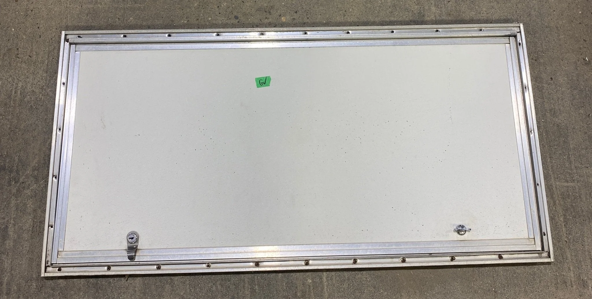 Used Square Corner Cargo Door 39 1/2" x 18 3/4" X 3/4" D