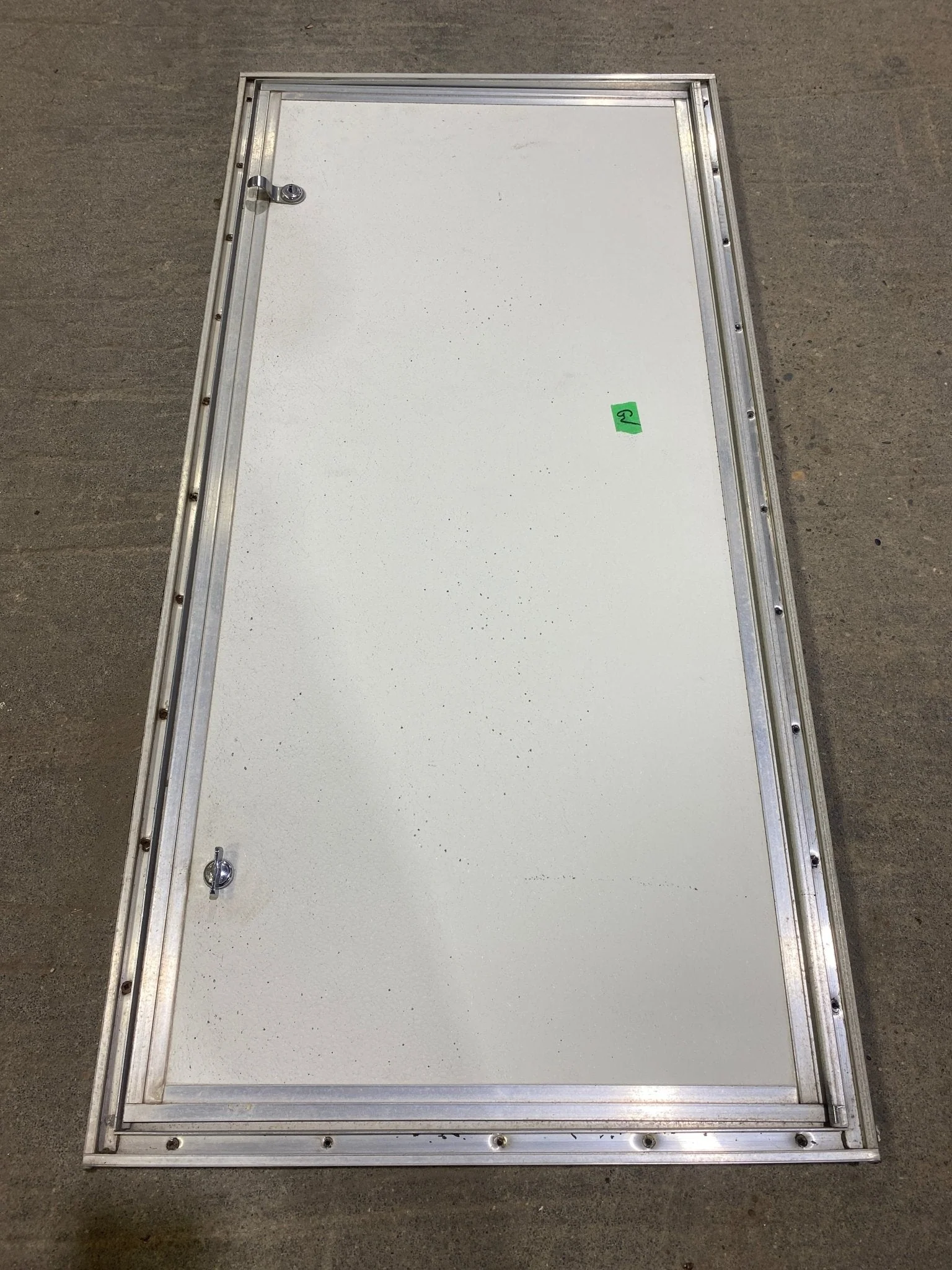 Used Square Corner Cargo Door 39 1/2" x 18 3/4" X 3/4" D - Image 3