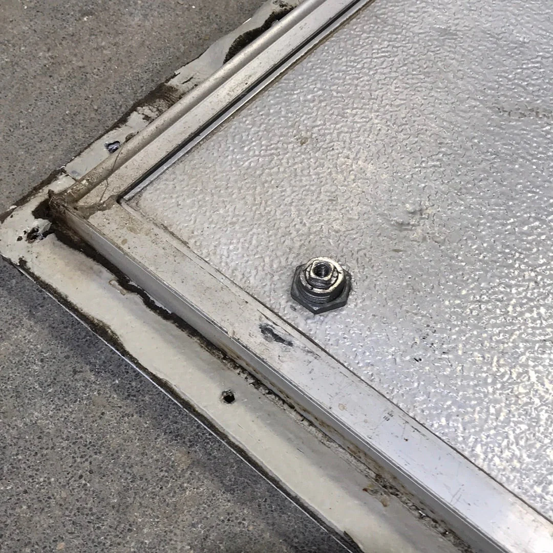 Used Square Corner Cargo Door 59 3/4" x 16 3/4" X 3/4" D - Image 3