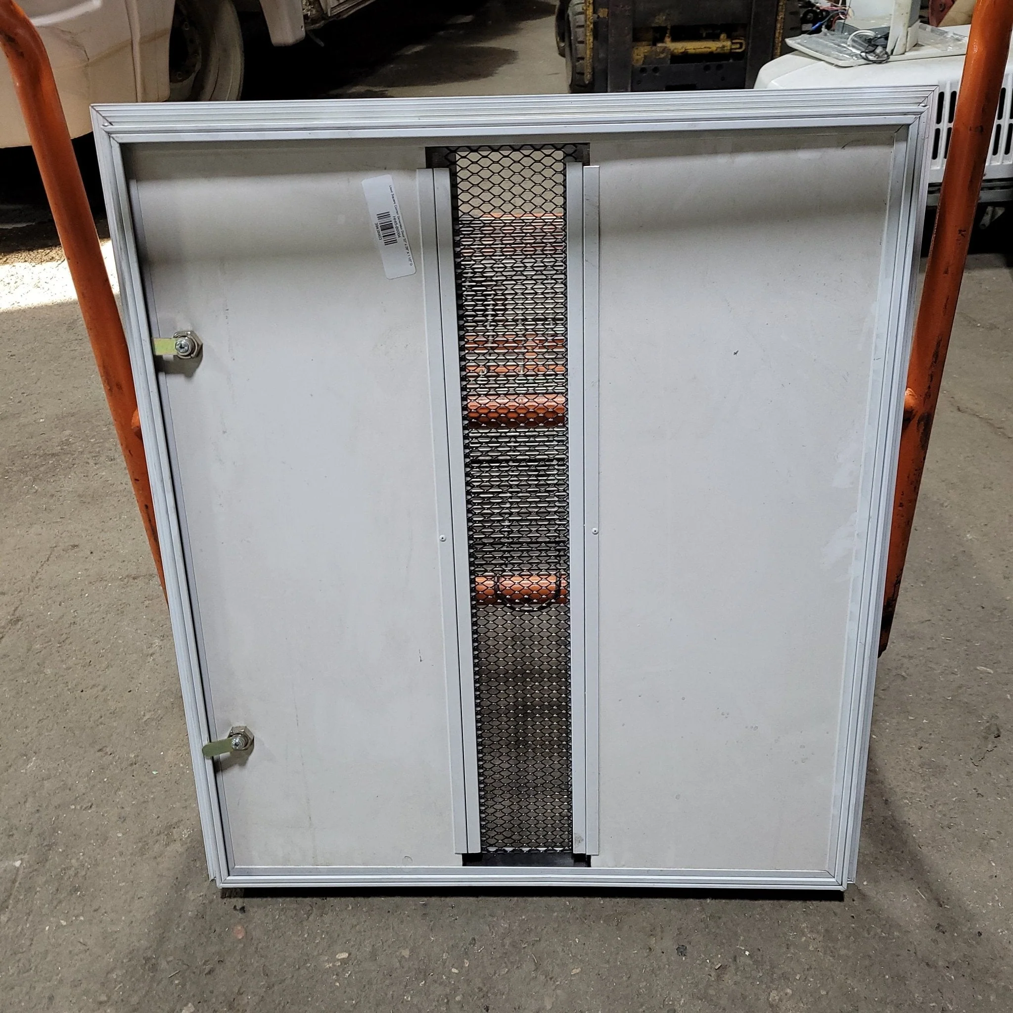Used Square Corner Generator Door 32" x 28" X 1 1/2" D - Image 2