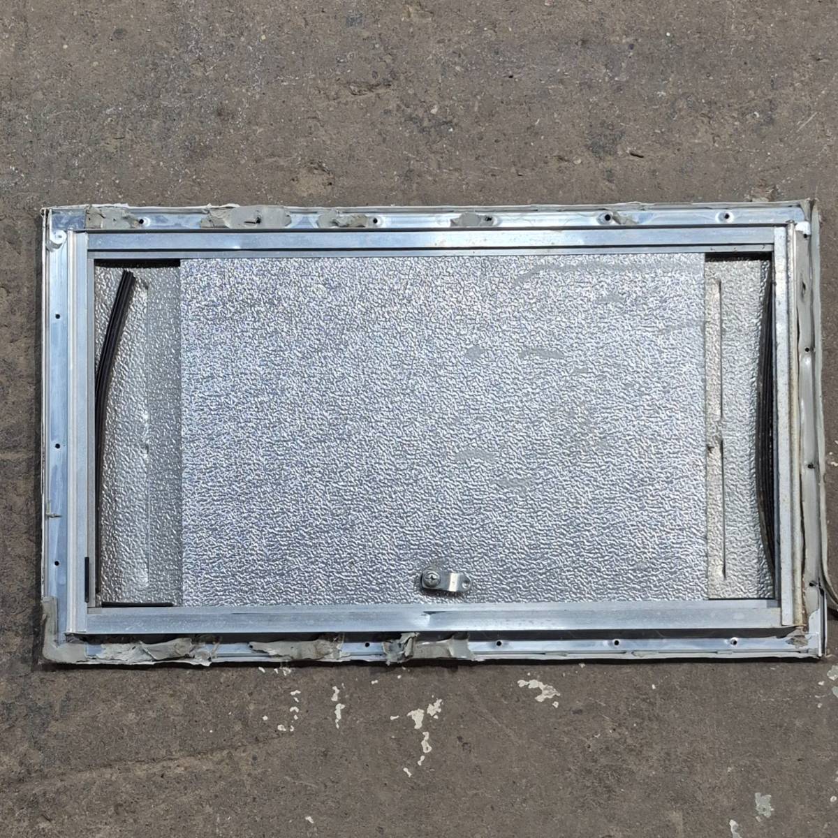 Used Square Cornered Battery/Propane Cargo Door - 24.875 X 13.75 X .75 - Image 2