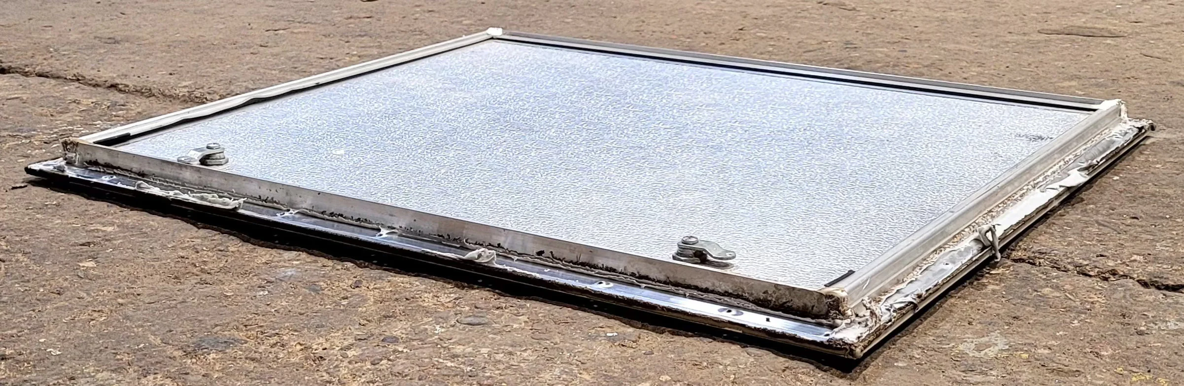 Used Square Cornered Cargo Door 30" x 23 3/4" x 3/4"D - Image 5