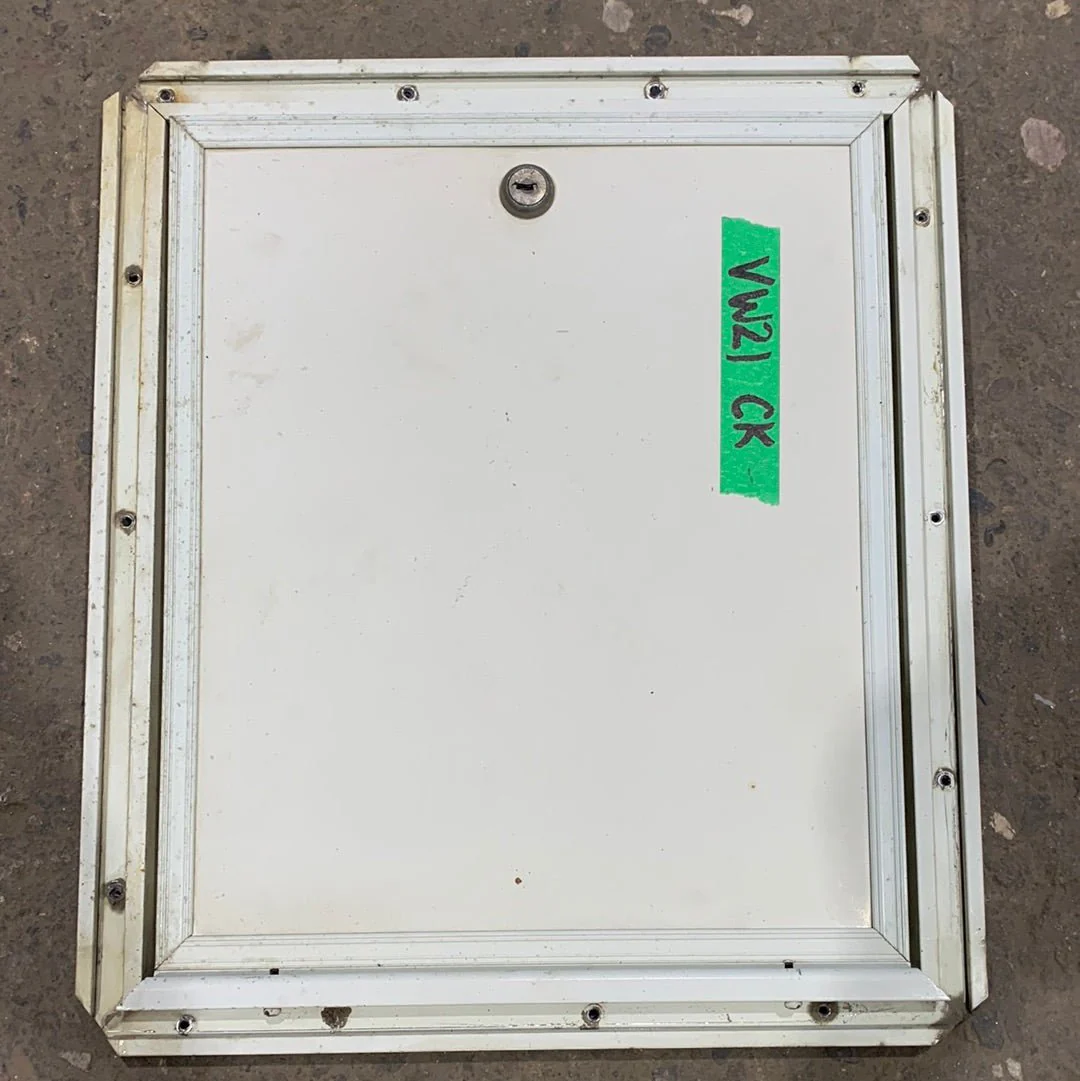 Used Square Cornered Cargo Door 13 3/4" x 11 3/4" x 1/2"D
