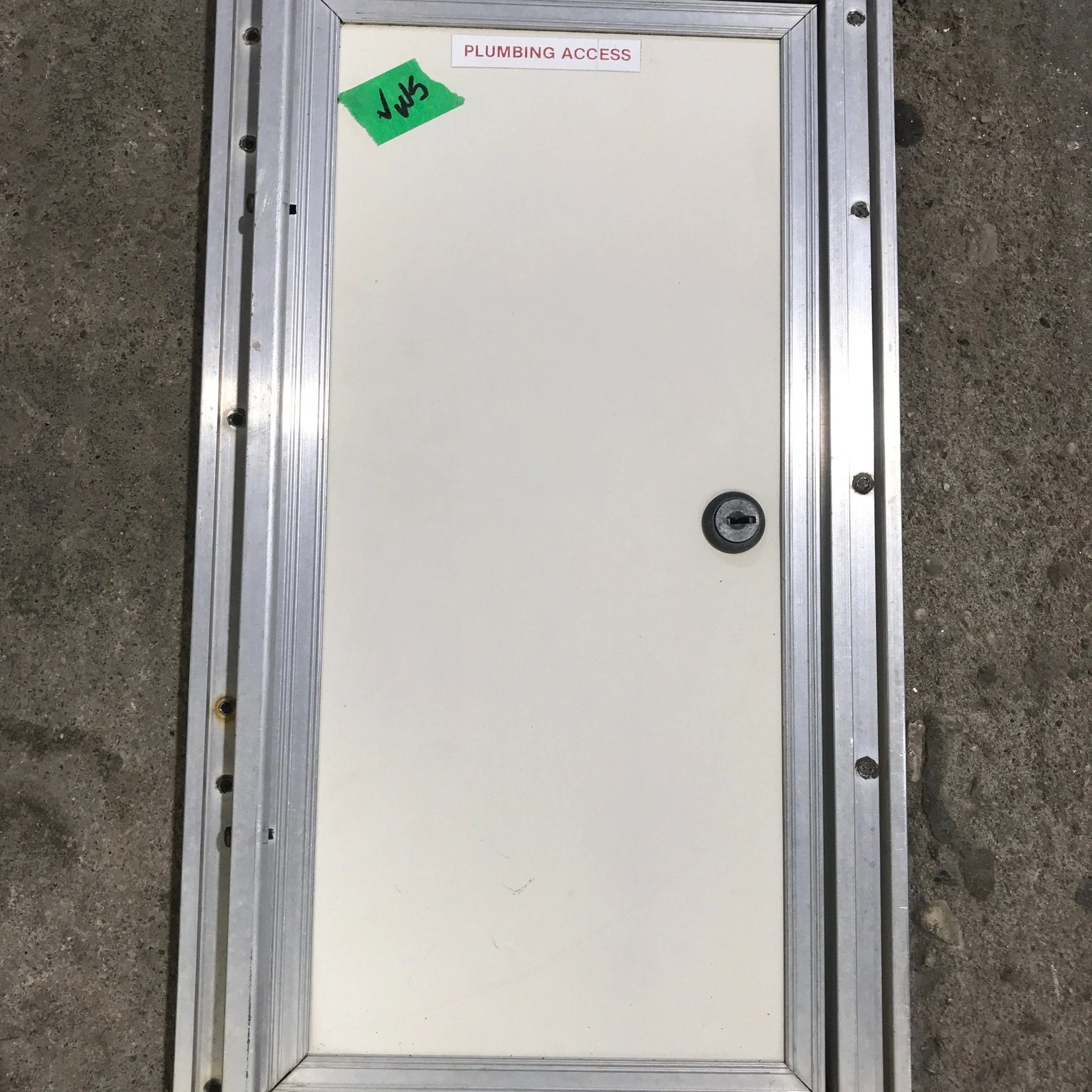 Used Square Cornered Cargo Door - 15.75" X 7.75" X 1.0"