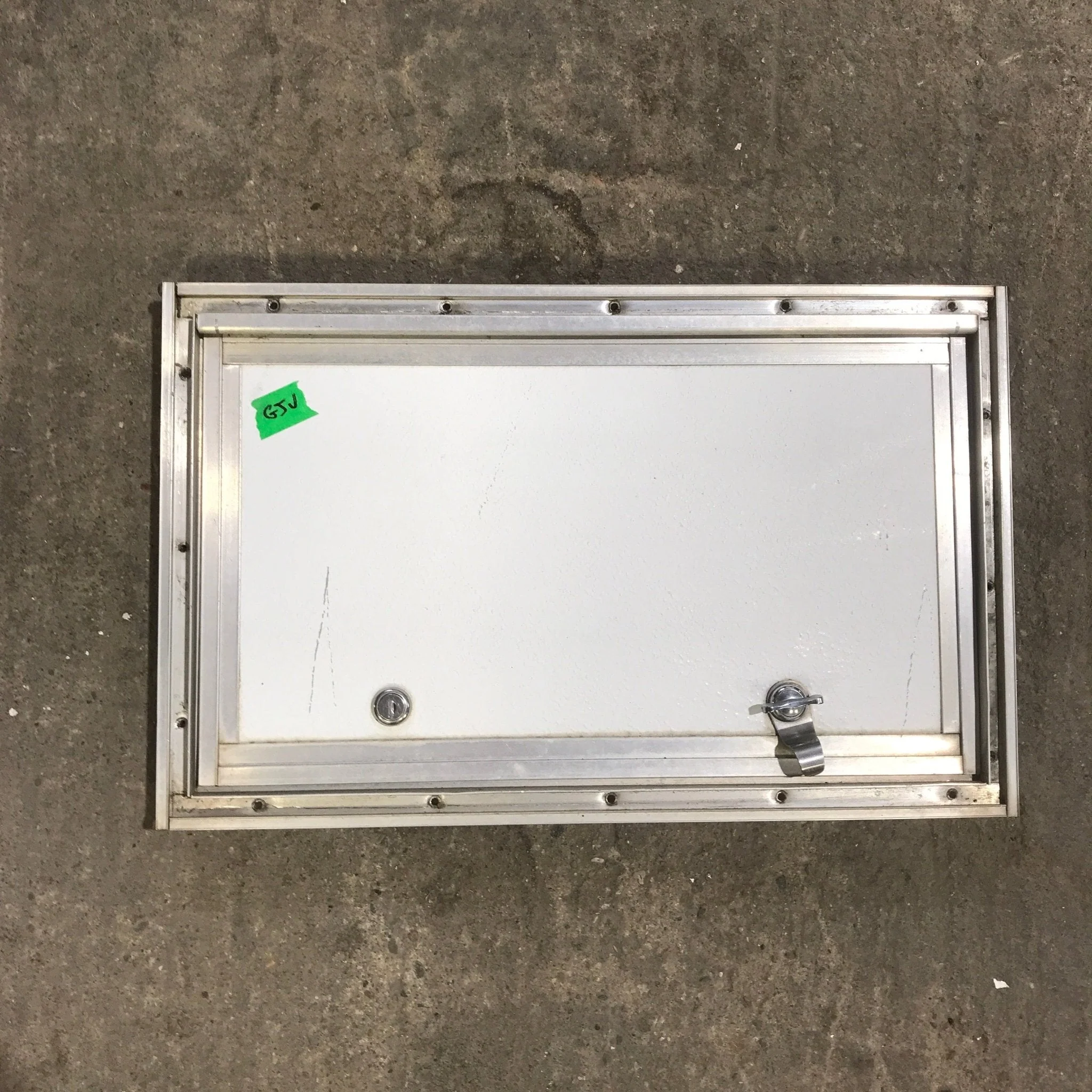 Used Square Cornered Cargo Door - 17.50" X 10.50" X .625"