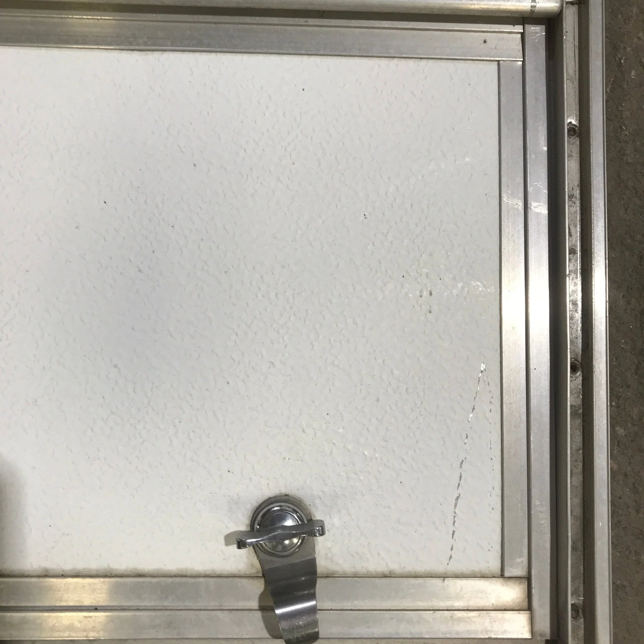 Used Square Cornered Cargo Door - 17.50" X 10.50" X .625" - Image 2