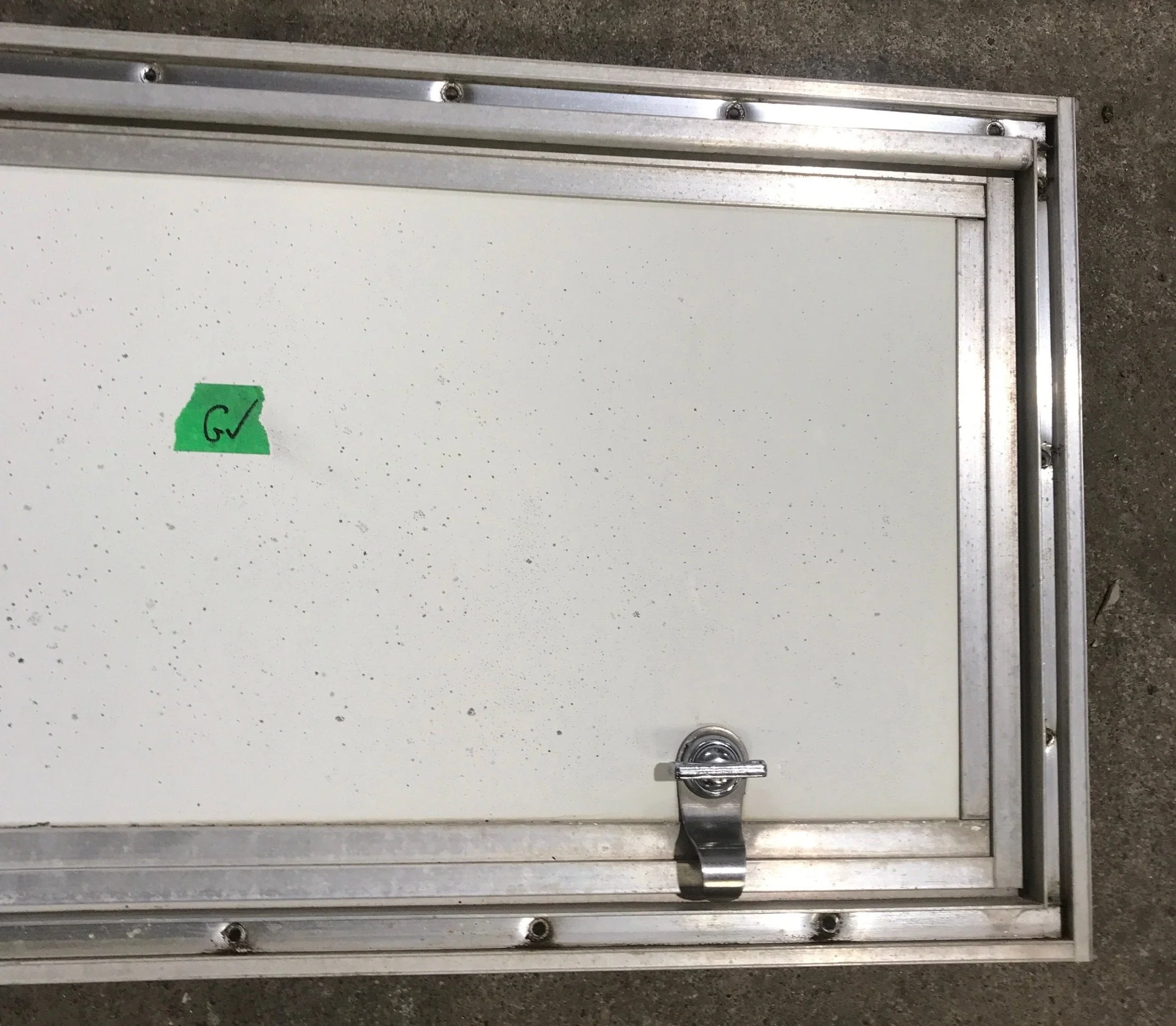 Used Square Cornered Cargo Door - 23 3/4" x 10 3/8" x 3/4" D - Image 3