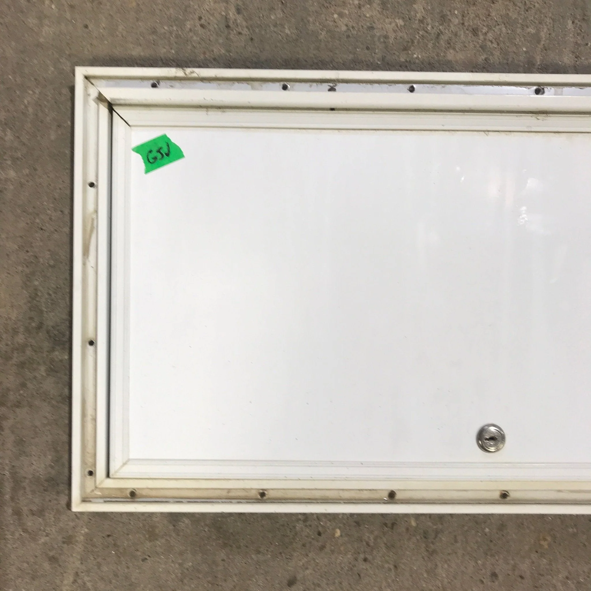 Used Square Cornered Cargo Door - 23 3/4" x 11 3/4" x 3/4" D - Image 2