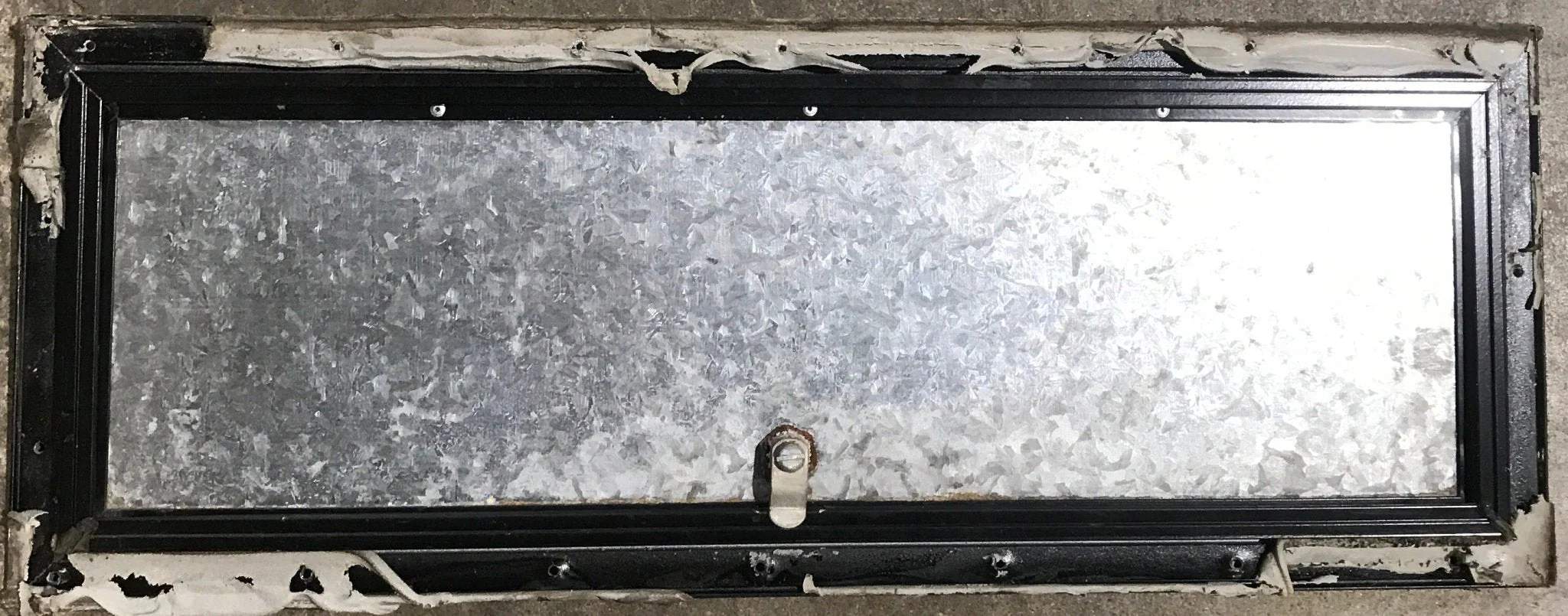 Used Square Cornered Cargo Door 23 3/4" x 7 3/4" x 3/4"D - Image 4