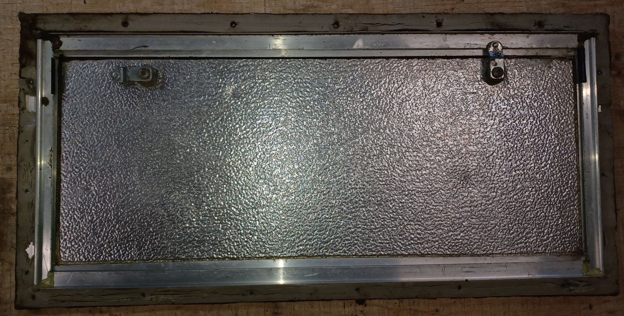 Used Square Cornered Cargo Door 24" x 10 1/2" x 7/8" - Image 2