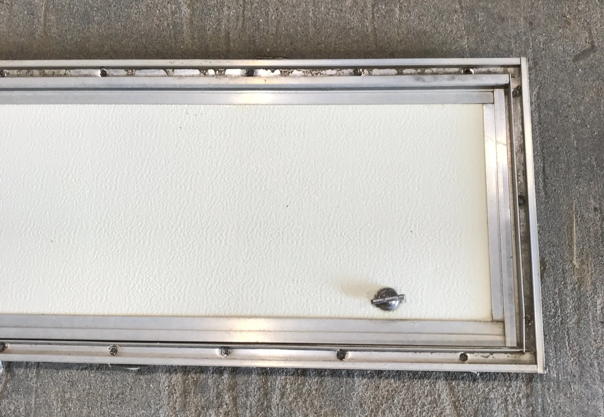Used Square Cornered Cargo Door 29 1/2" x 10 1/2" x 1"D - Image 3