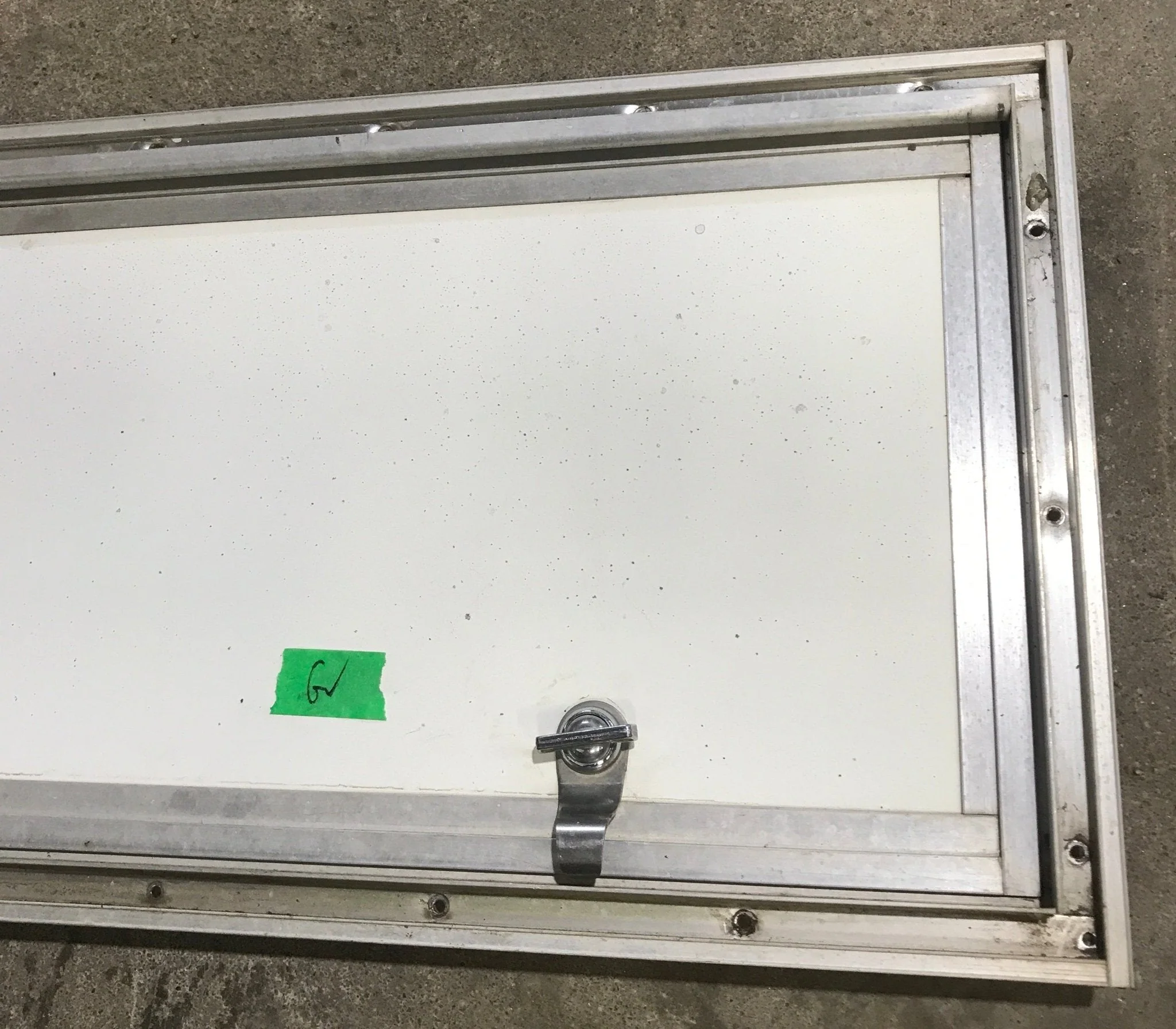 Used Square Cornered Cargo Door - 29 3/4" x 10 1/2" x 3/4" D - Image 3