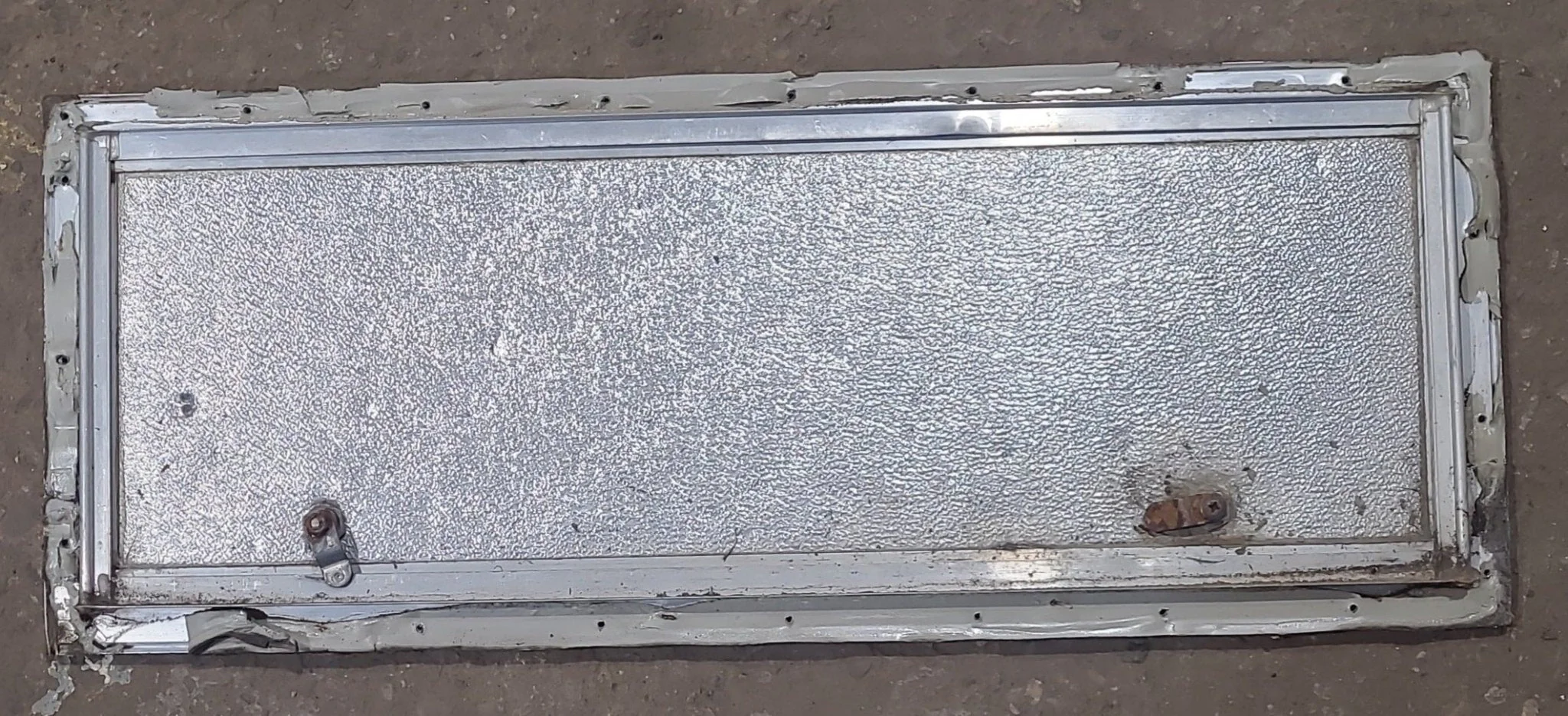 Used Square Cornered Cargo Door 10 1/2" x 30" x 3/4"D - Image 2