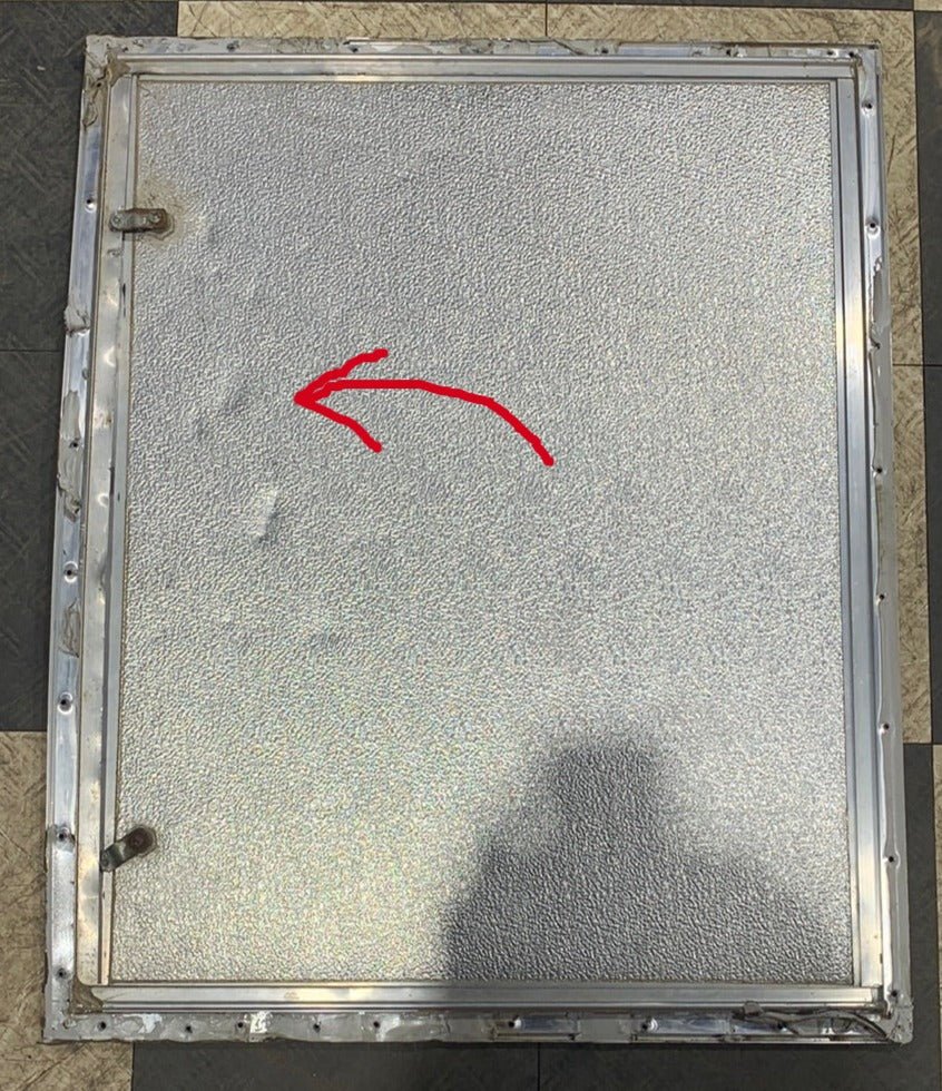 Used Square Cornered Cargo Door 29 3/4 x 23 3/4 X 3/4"D - Image 4