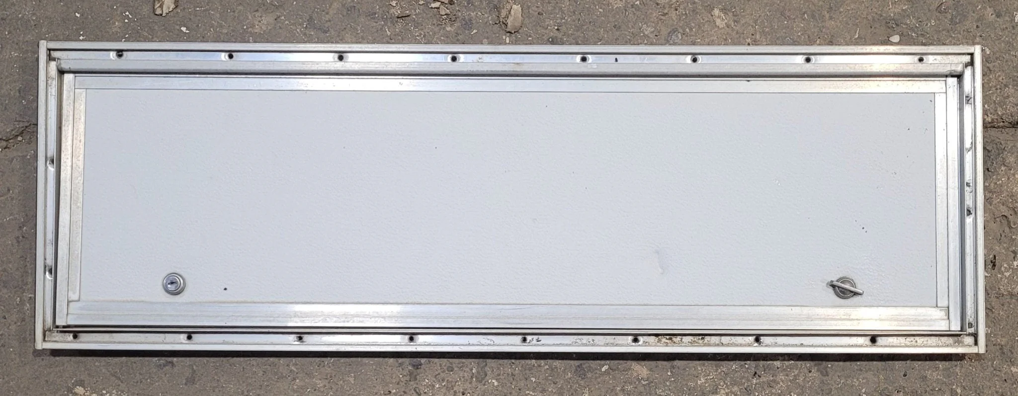 Used Square Cornered Cargo Door 35 7/8" x 10 3/4" x 3/4" D