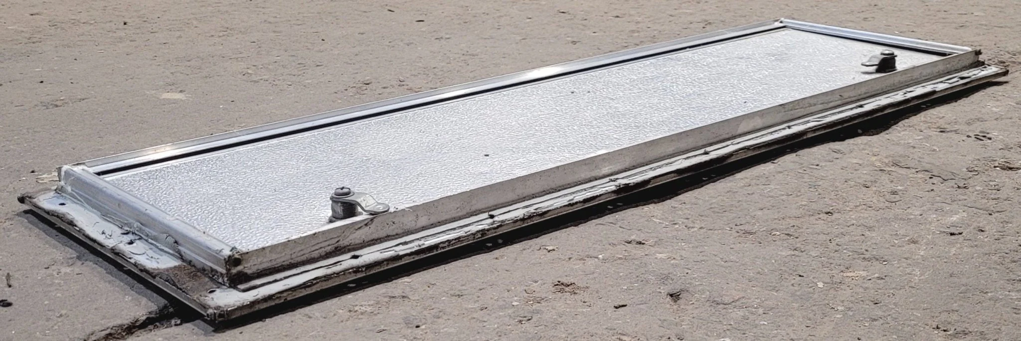 Used Square Cornered Cargo Door 35 7/8" x 10 3/4" x 3/4" D - Image 3