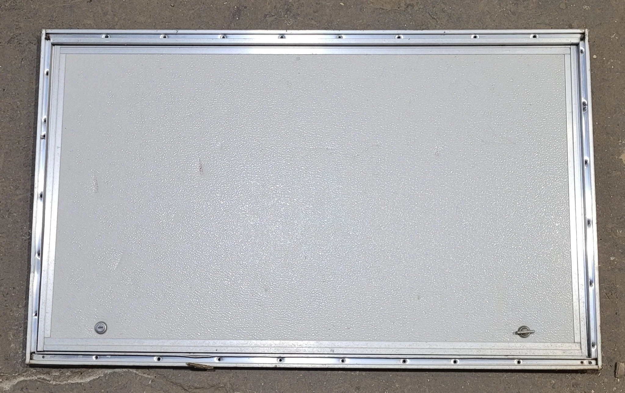 Used Square Cornered Cargo Door 40" x 23 3/4" x 3/4" D