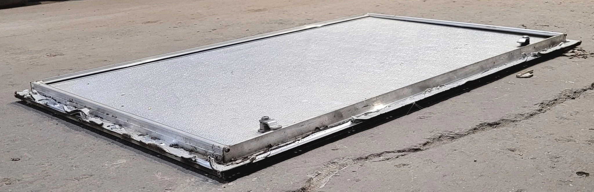 Used Square Cornered Cargo Door 40" x 23 3/4" x 3/4" D - Image 3