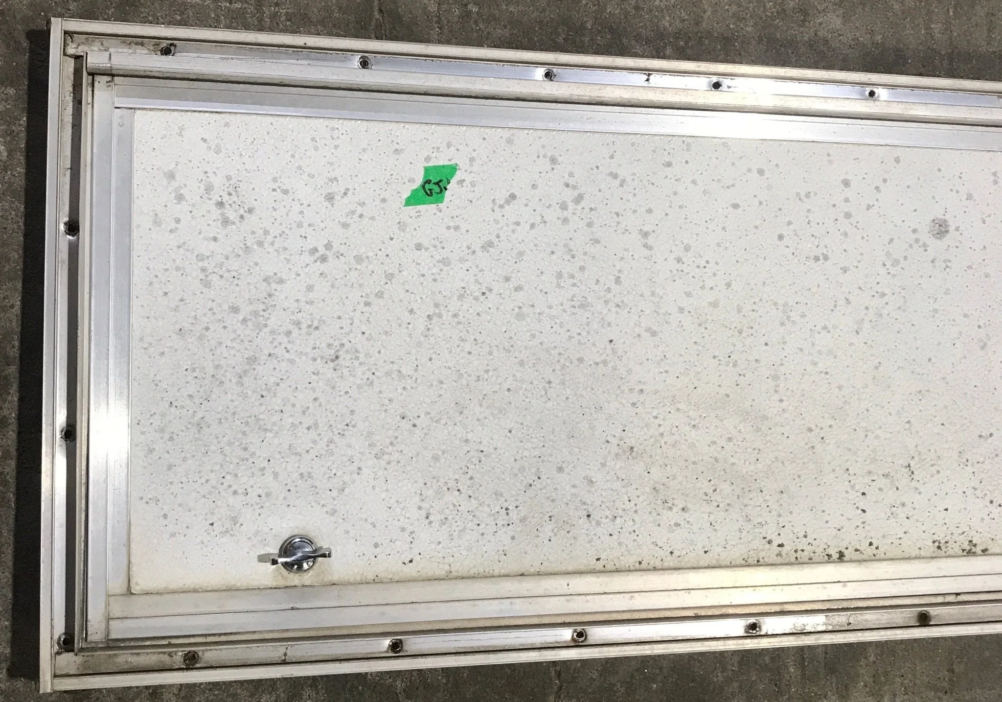 Used Square Cornered Cargo Door 46 1/2" x 12 3/4" x 3/4"D - Image 2