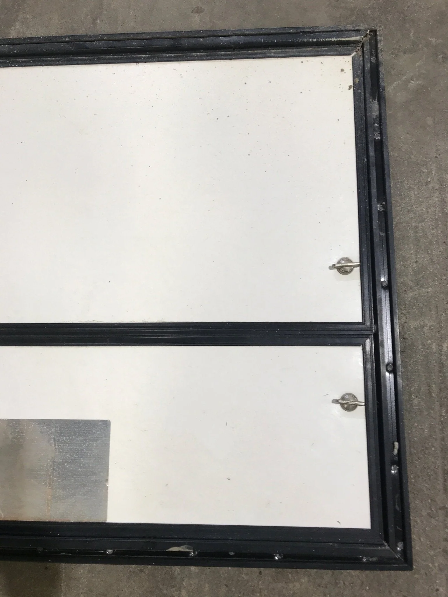 Used Square Cornered Propane Cargo Door 29 3/4" x 25 3/4" x 3/4"D - Image 3