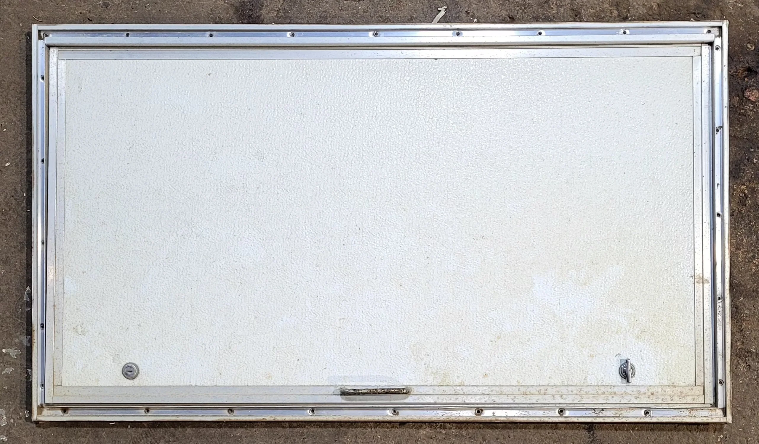 Used Square Propane/ Cornered Cargo Door 36" x 19 3/4" x 3/4" D