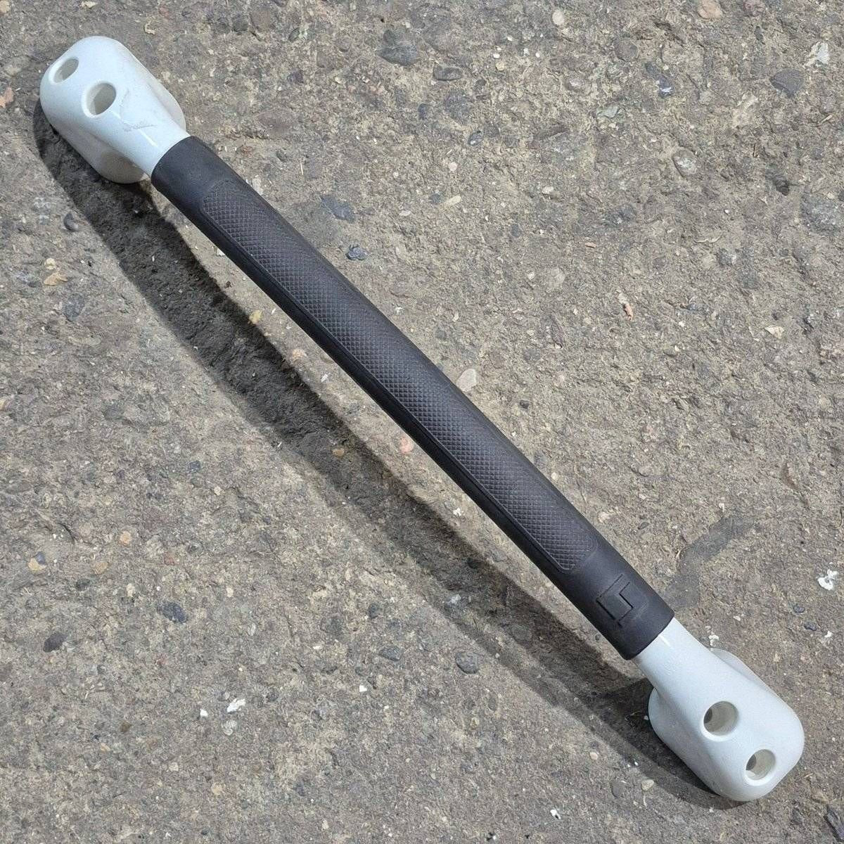 Used Stromberg Carlson Entry Door Grab Handle, White, 18 1/2" - AH-100