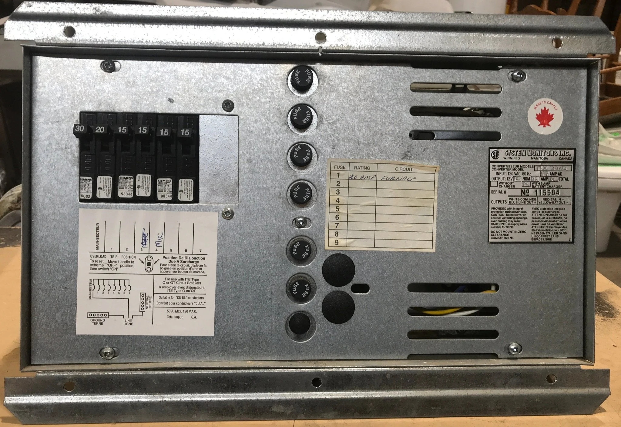 Used System Monitors 32 AMP Converter - TNC320D - Image 3