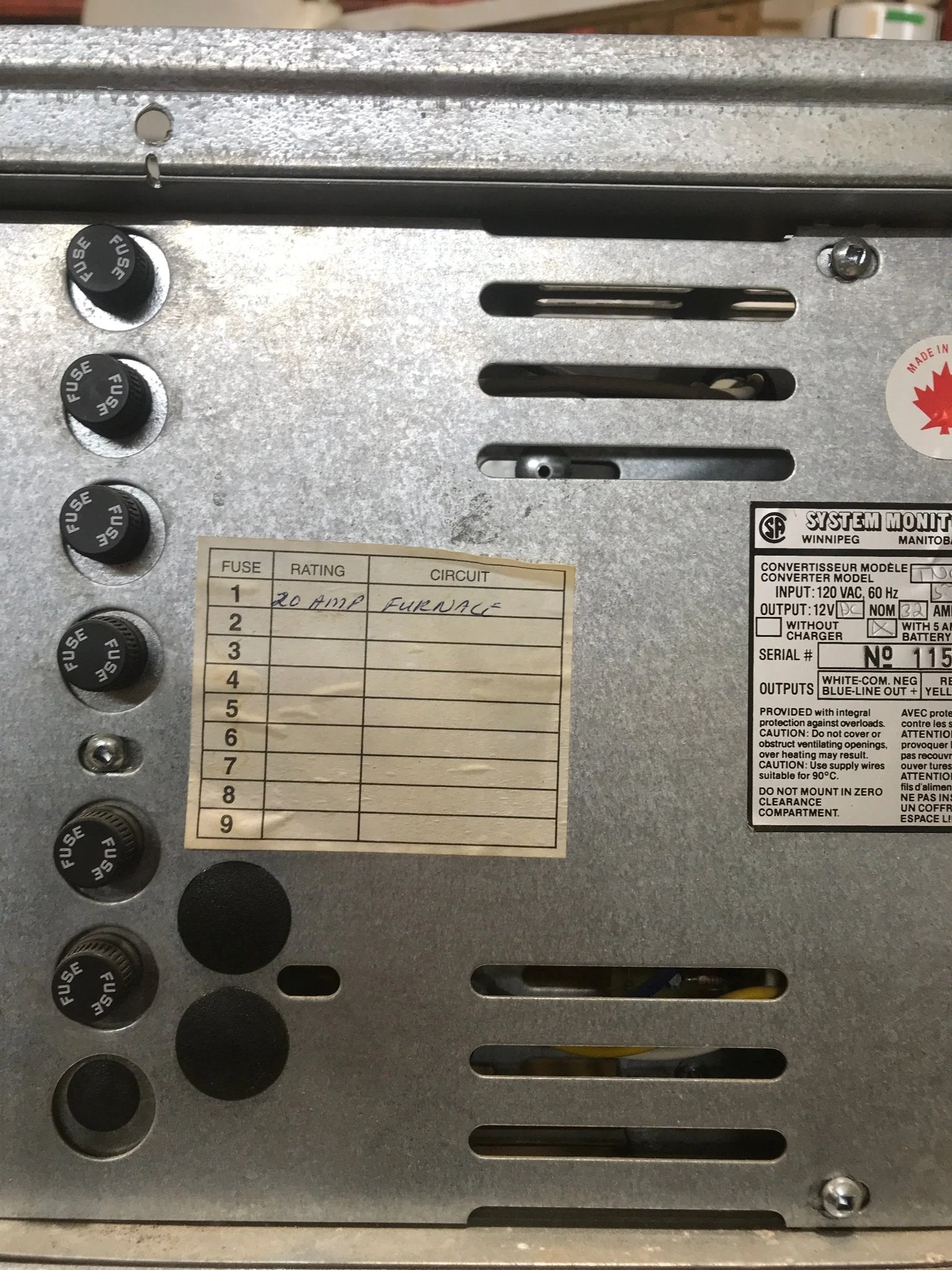 Used System Monitors 32 AMP Converter - TNC320D - Image 5