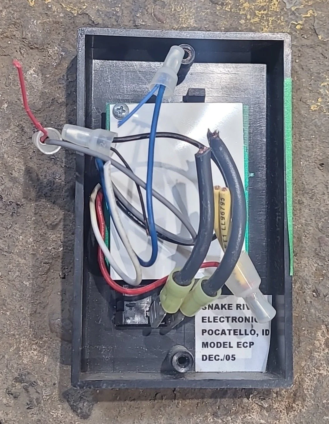 Used Systems Monitor Control Panel - 208-233-7290 , ECP - Image 2