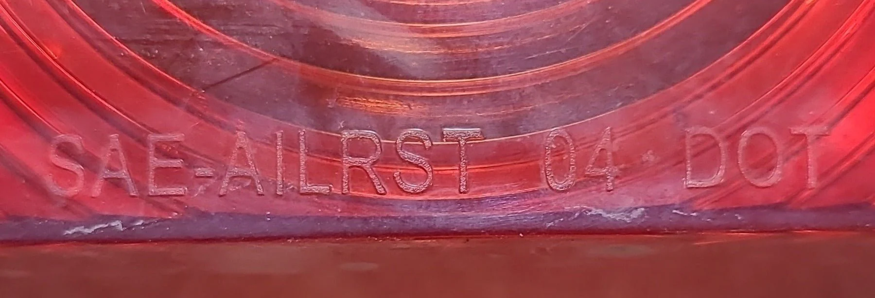 Used Tail Light Replacement Lens - Image 2